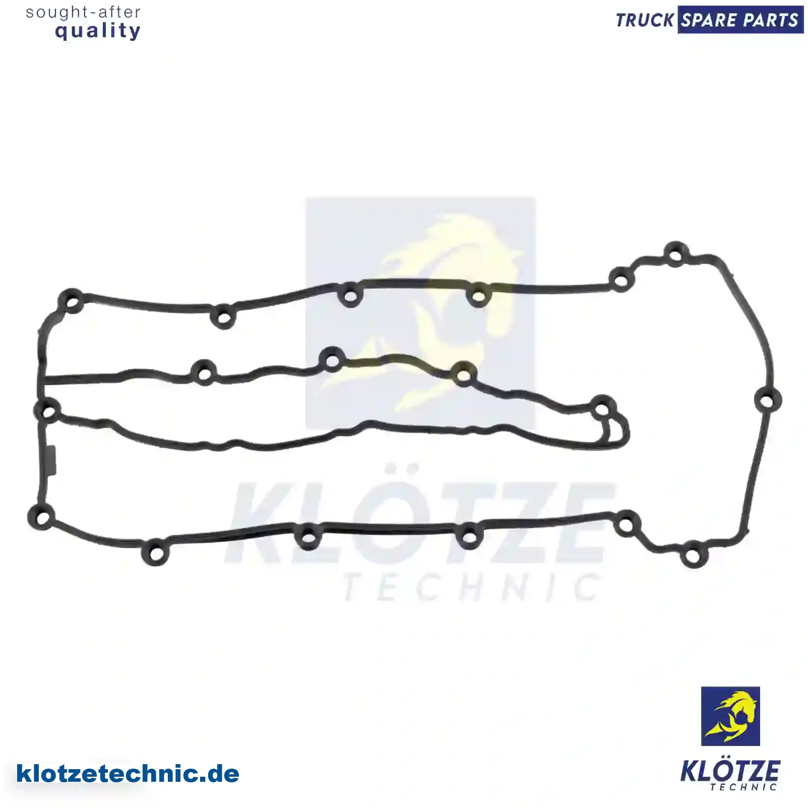 Gasket, Cylinder Head Cover 6510160321, ZG01191-0008, 6510160321, ZG01191-0008 || Klötze Technic Automotive Air Brake Systems