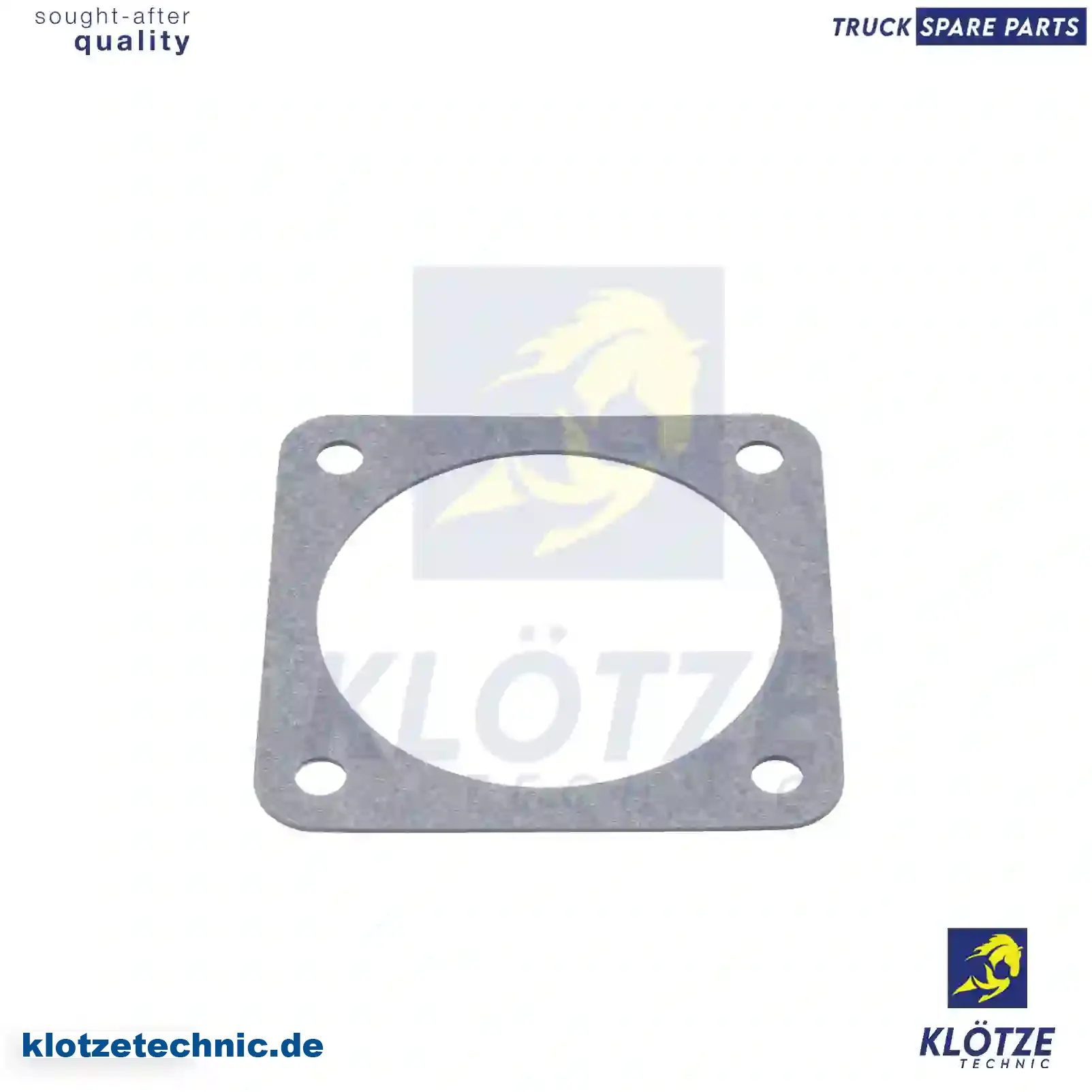 Gasket, Charge Air Pipe 4570980080, 4570980080 || Klötze Technic Automotive Air Brake Systems