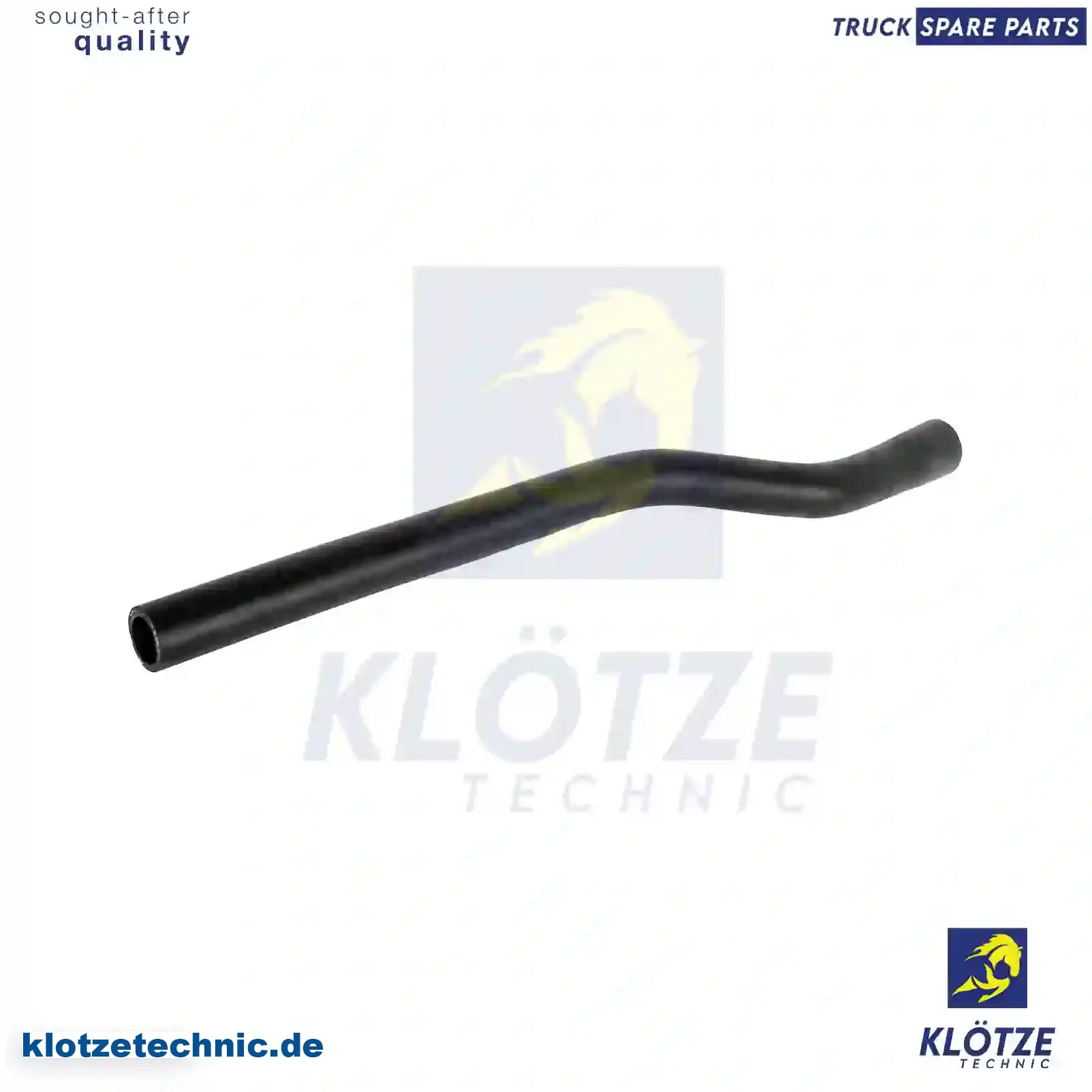 Hose, Oil Separator 4020180382, 40301, 4020180382, 40301 || Klötze Technic Automotive Air Brake Systems