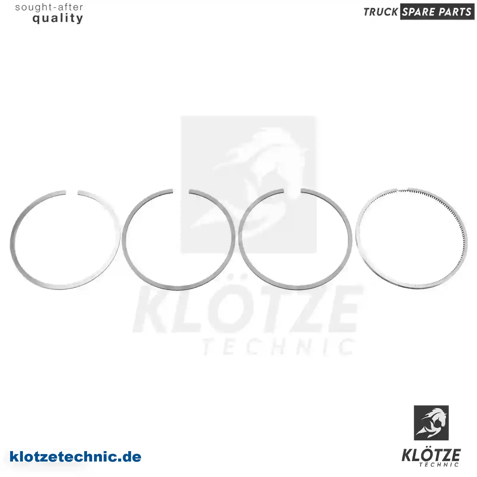 Piston Ring Kit 2753044, 275303, 275304, 422795, 2753044, 275303, 275304, 422795 || Klötze Technic Automotive Air Brake Systems