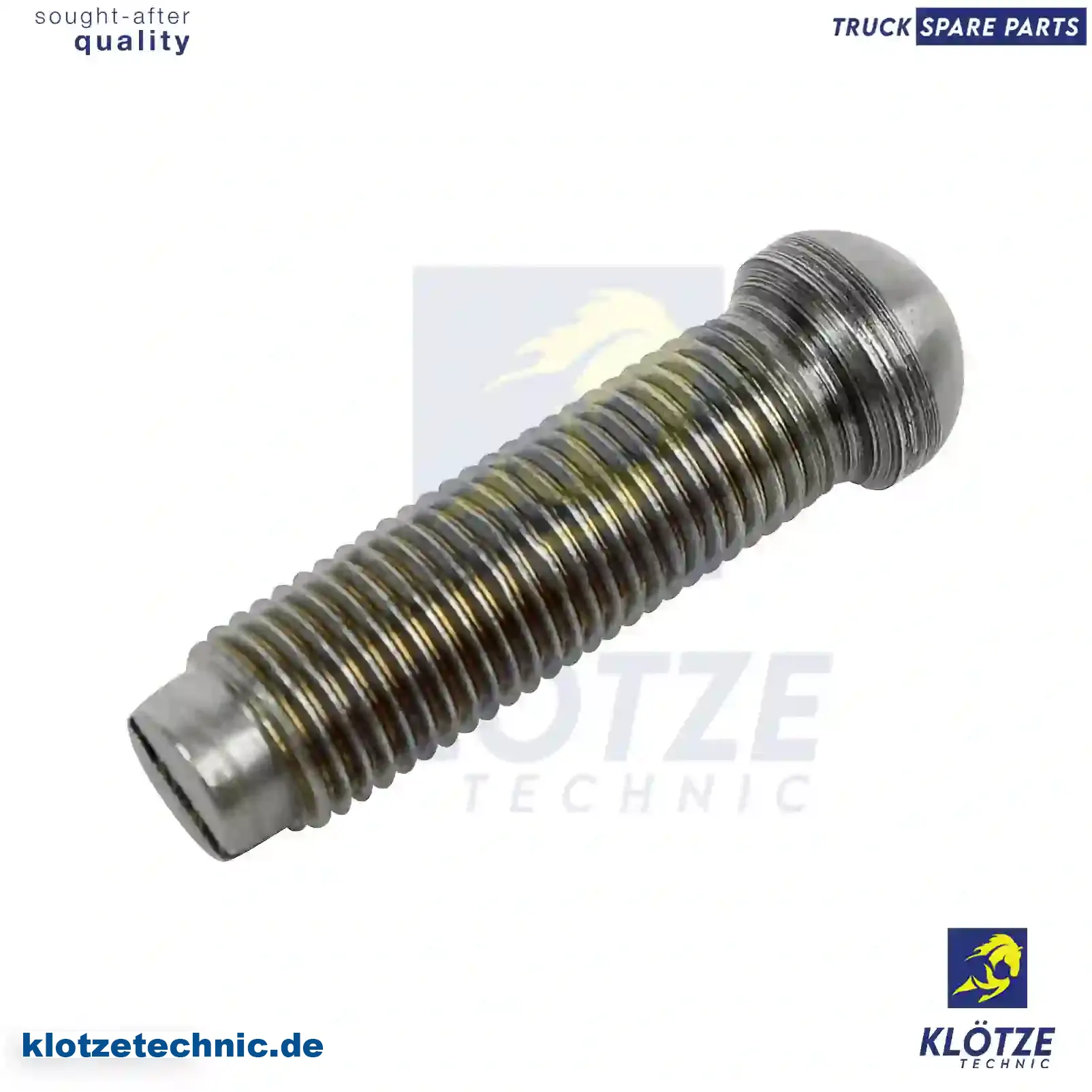 Adjusting Screw, Rocker Arm 422993, 423058, 422993, 423058 || Klötze Technic Automotive Air Brake Systems