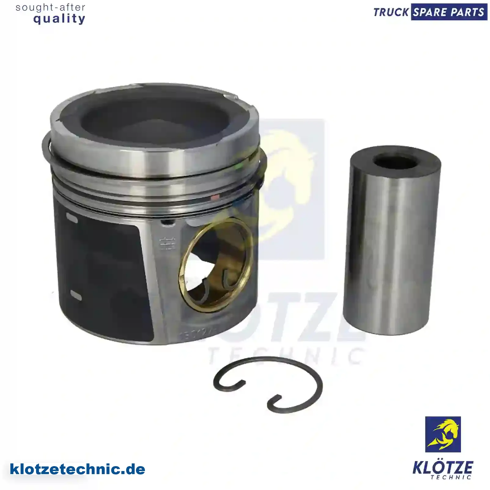 Piston, Complete With Rings 1814008, 1853927, 1865030, 1814008, 1853927, 1865030 || Klötze Technic Automotive Air Brake Systems