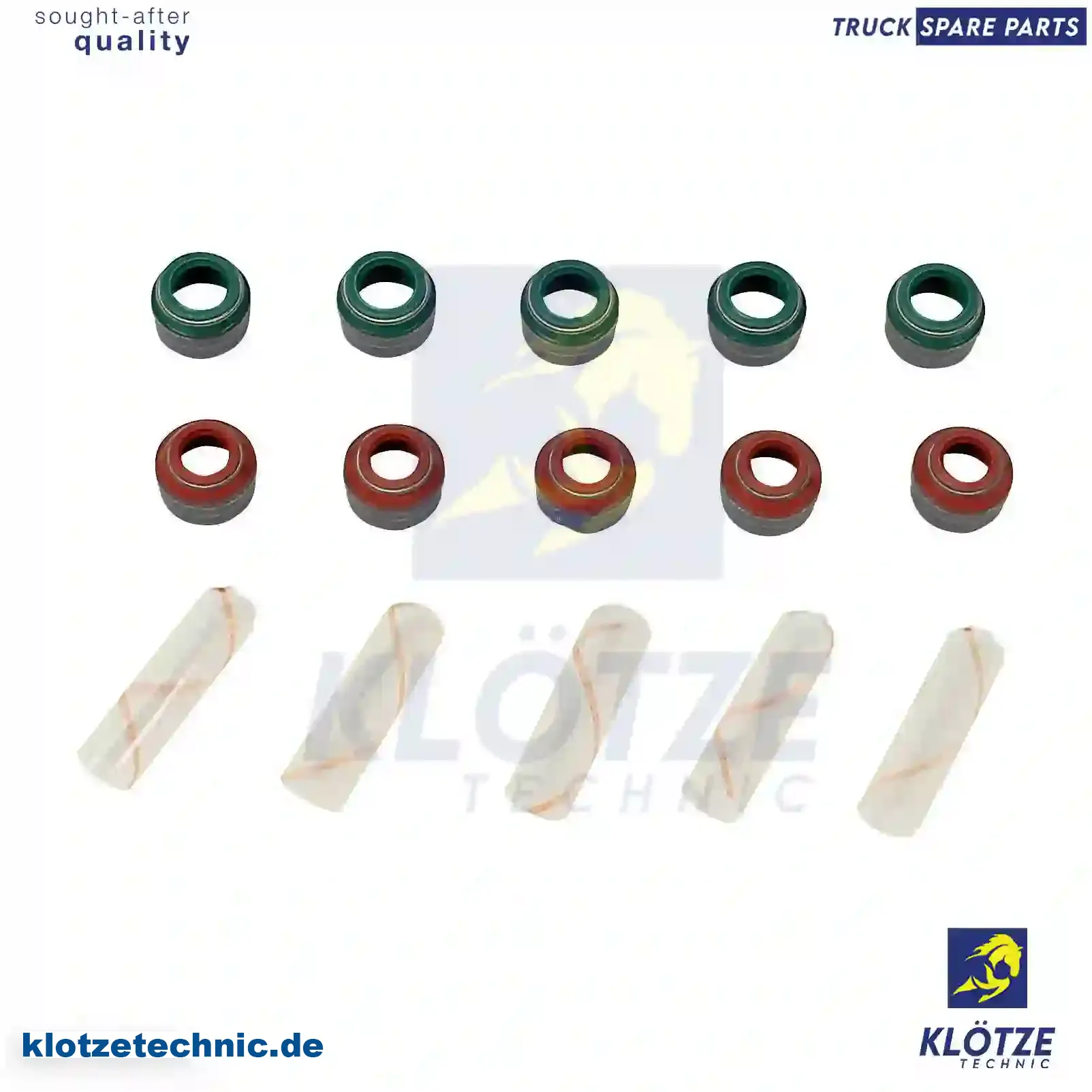 Kit, Valve Stem Seals 6020500058, 6020500067, ZG01395-0008, 6020500058, 6020500067, ZG01395-0008 || Klötze Technic Automotive Air Brake Systems