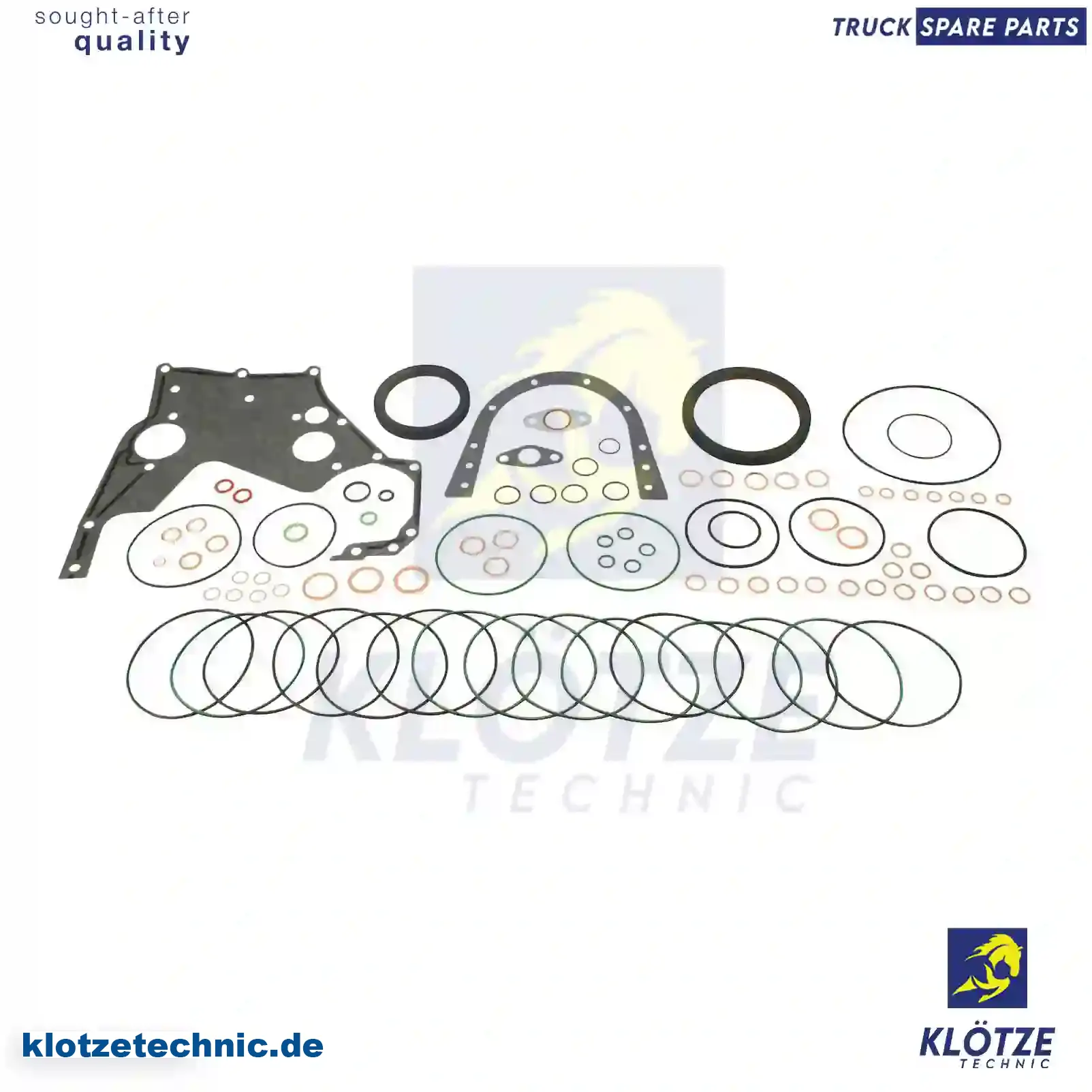 Gasket Kit, Crankcase 5000793902, 50018, 5000793902, 50018 || Klötze Technic Automotive Air Brake Systems