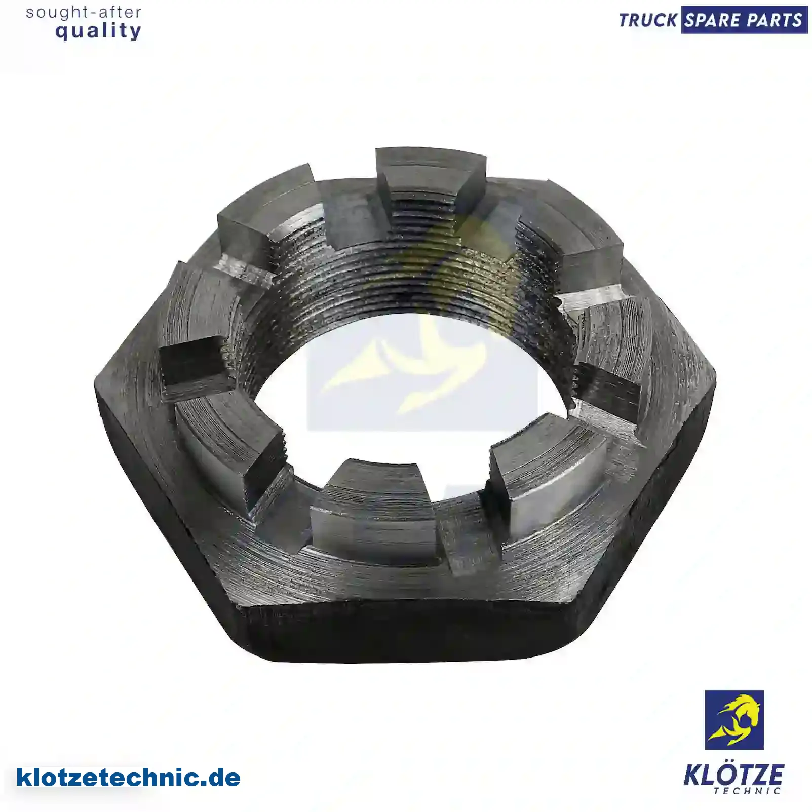 Castle Nut 9901555, 9901555 || Klötze Technic Automotive Air Brake Systems