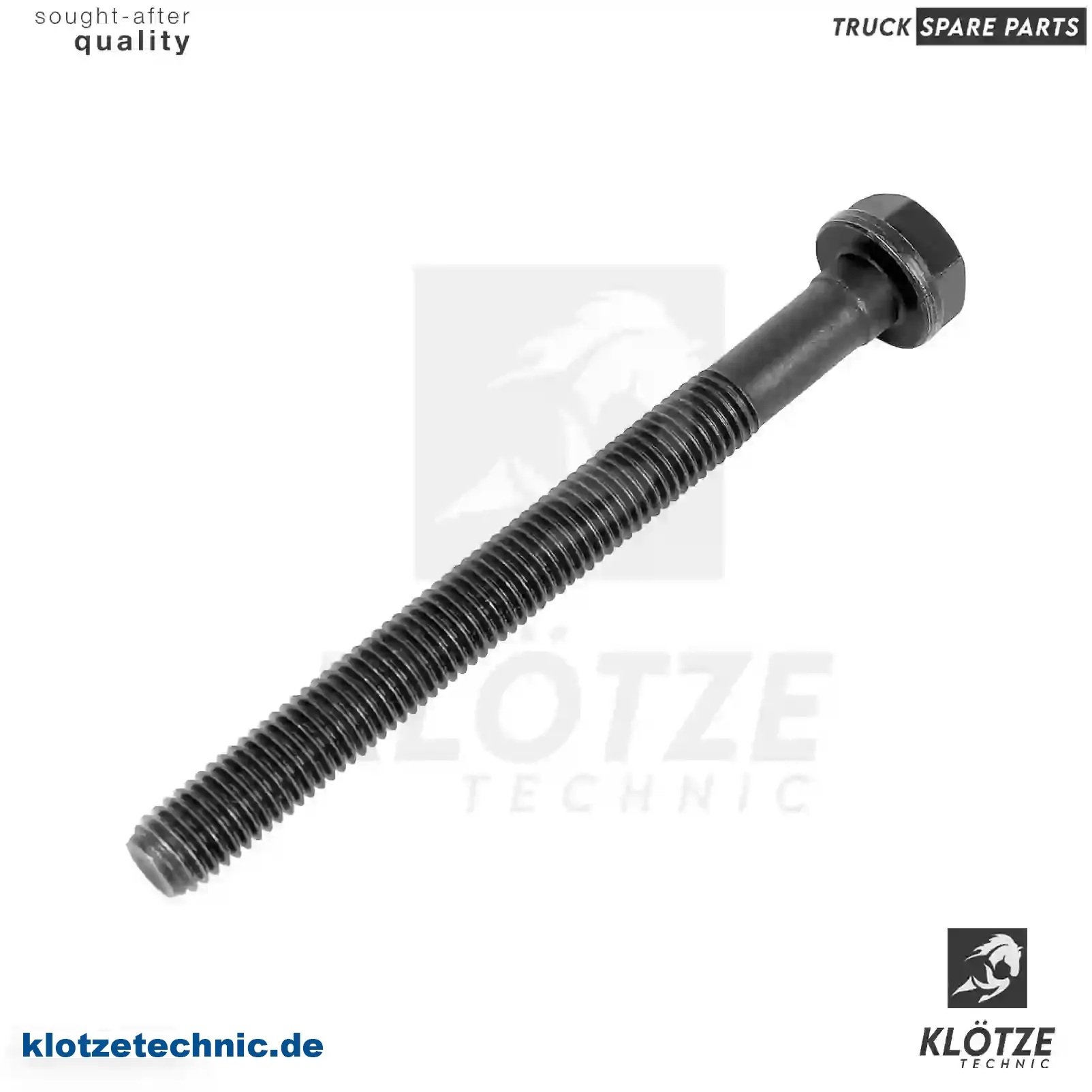 Cylinder Head Screw 3459908901, 3459908901 || Klötze Technic Automotive Air Brake Systems