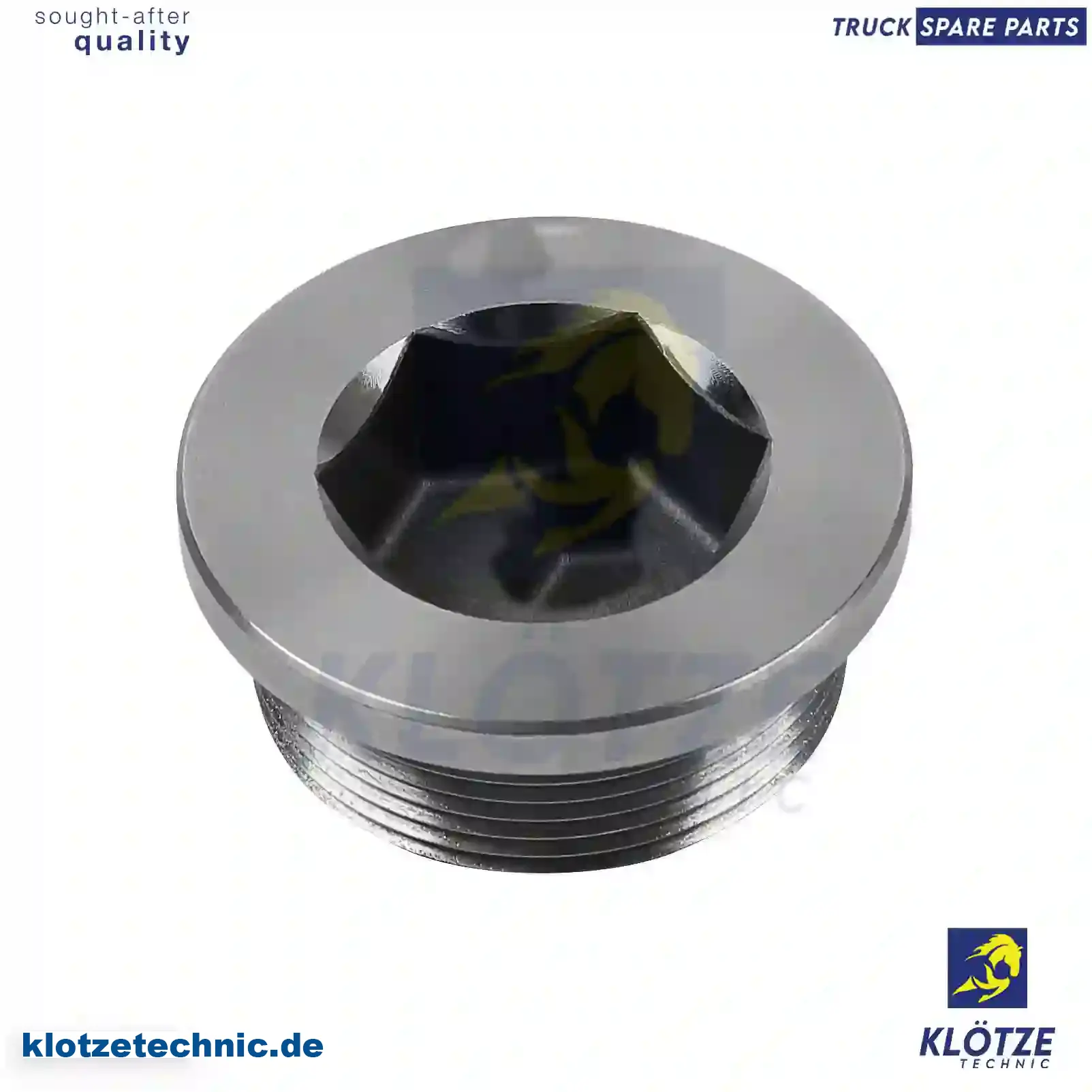 Screw Plug 2559970035, 35599, 2559970035, 35599 || Klötze Technic Automotive Air Brake Systems