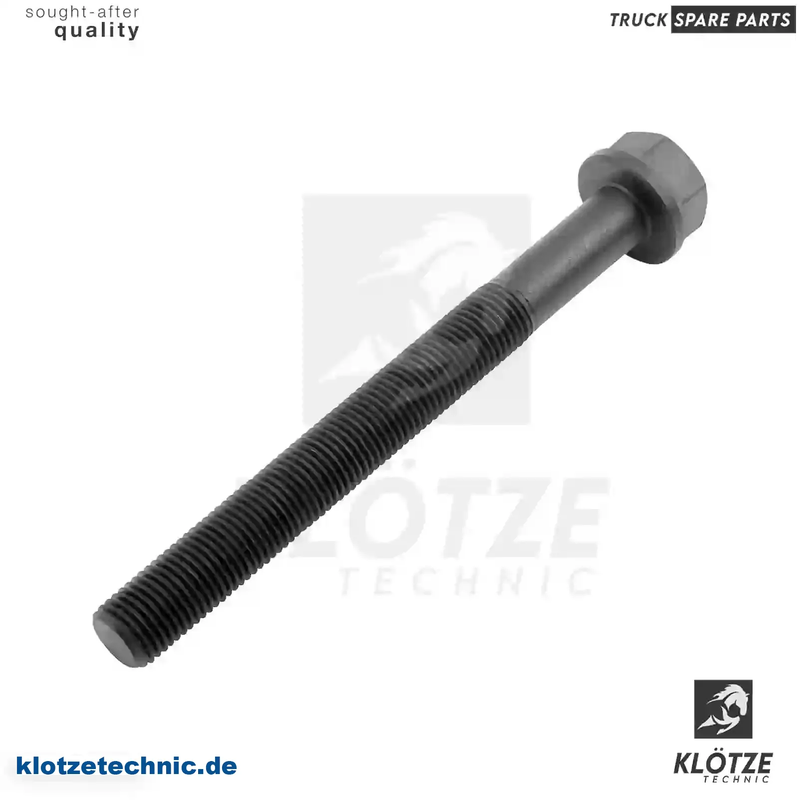 Screw 5410110071, 54101, 5410110071, 54101 || Klötze Technic Automotive Air Brake Systems