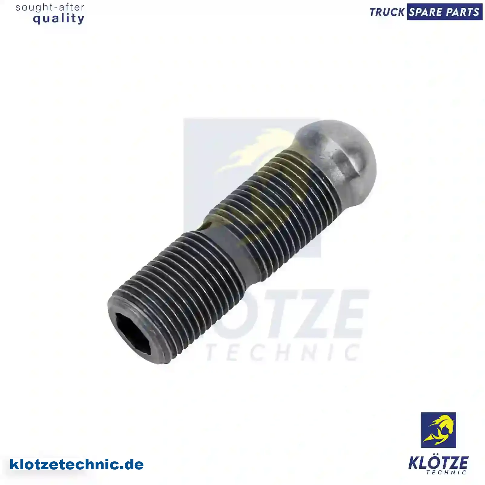 Adjusting Screw, Rocker Arm 5410550320, 5410550420, 5410550620, 5410550320, 5410550420, 5410550620 || Klötze Technic Automotive Air Brake Systems
