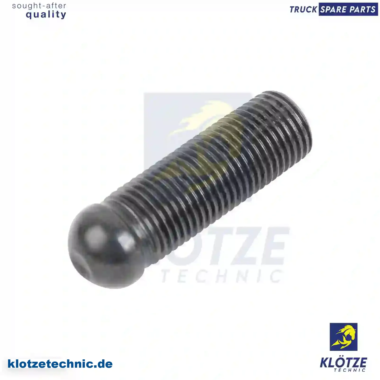 Adjusting Screw, Rocker Arm 9060550021, 90605, 9060550021, 90605 || Klötze Technic Automotive Air Brake Systems