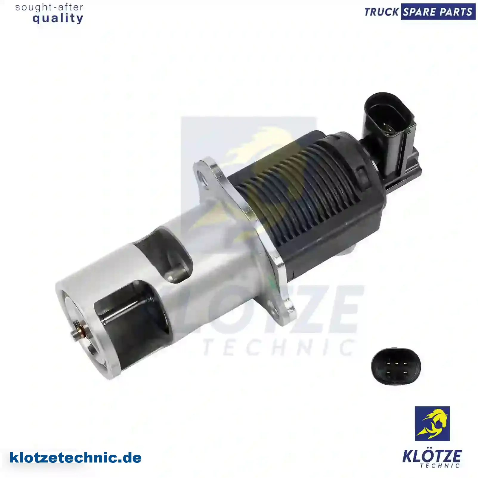 Valve, Exhaust Gas Recirculation 91124463, 9112463, 93160741, 93161071, 93183942, 14956-00QAG, 4404463, 4411697, 4412634, 4415923, 8200088888, 8200169634, 8200235232, 8200270539, 8200294794, 14310, EGR091, ERV083, 91124463, 9112463, 93160741, 93161071, 93183942, 14956-00QAG, 4404463, 4411697, 4412634, 4415923, 8200088888, 8200169634, 8200235232, 8200270539, 8200294794, 14310, EGR091, ERV083 || Klötze Technic Automotive Air Brake Systems