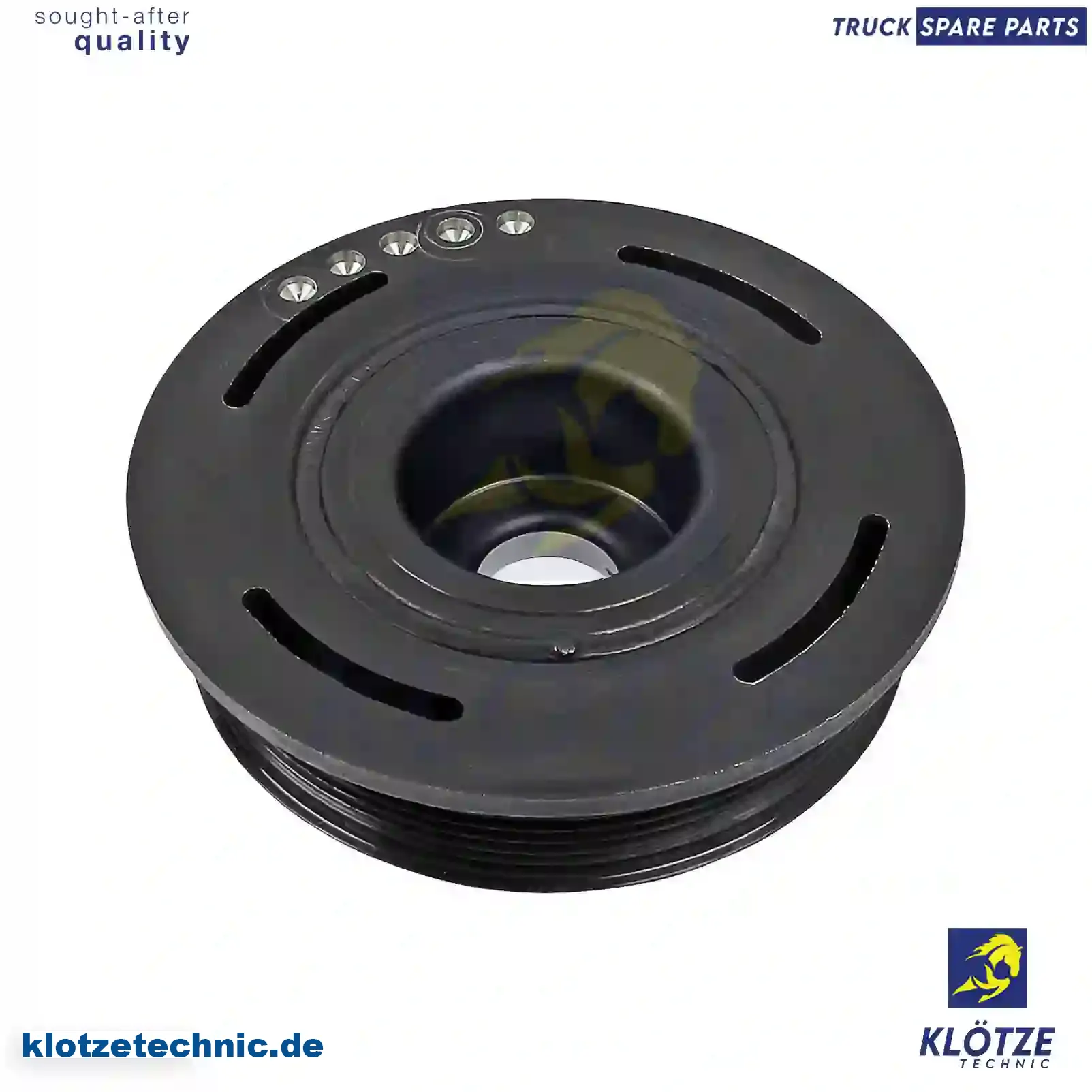Pulley, Crankshaft 9121101, 93187473, 93188615, 93196089, 93198115, 12303-00QA7, 12303-00QAH, 12303-00QBB, 4405268, 4416426, 4416535, 4418765, 4433564, 8200162582, 8200207435, 8200458171, 8200555549, 8200664350, 8200802666, 9121101, 93187473, 93188615, 93196089, 93198115, 12303-00QA7, 12303-00QAH, 12303-00QBB, 4405268, 4416426, 4416535, 4418765, 4433564, 8200162582, 8200207435, 8200458171, 8200555549, 8200664350, 8200802666 || Klötze Technic Automotive Air Brake Systems