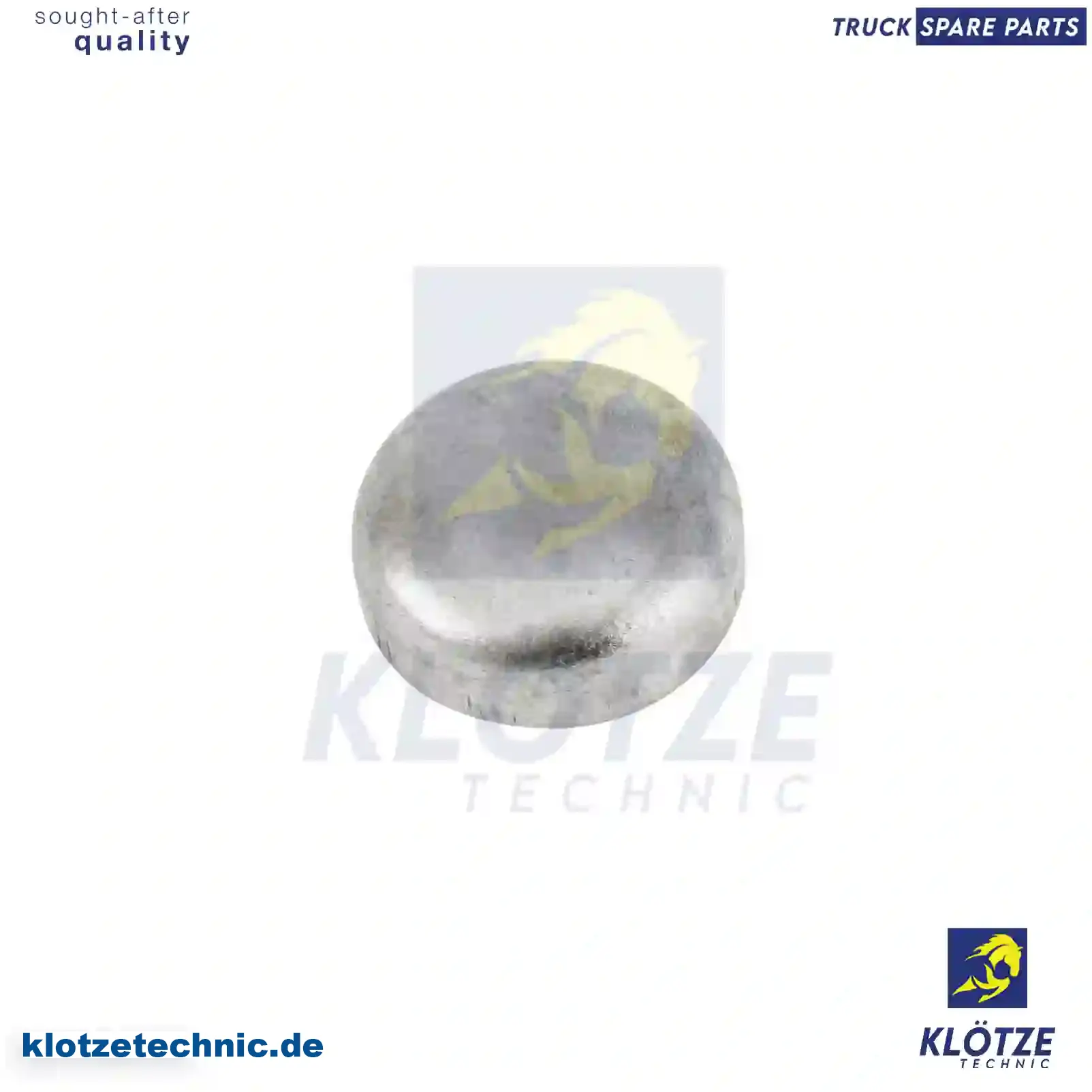 Expansion Plug 3159970320, 32699, 3159970320, 32699 || Klötze Technic Automotive Air Brake Systems