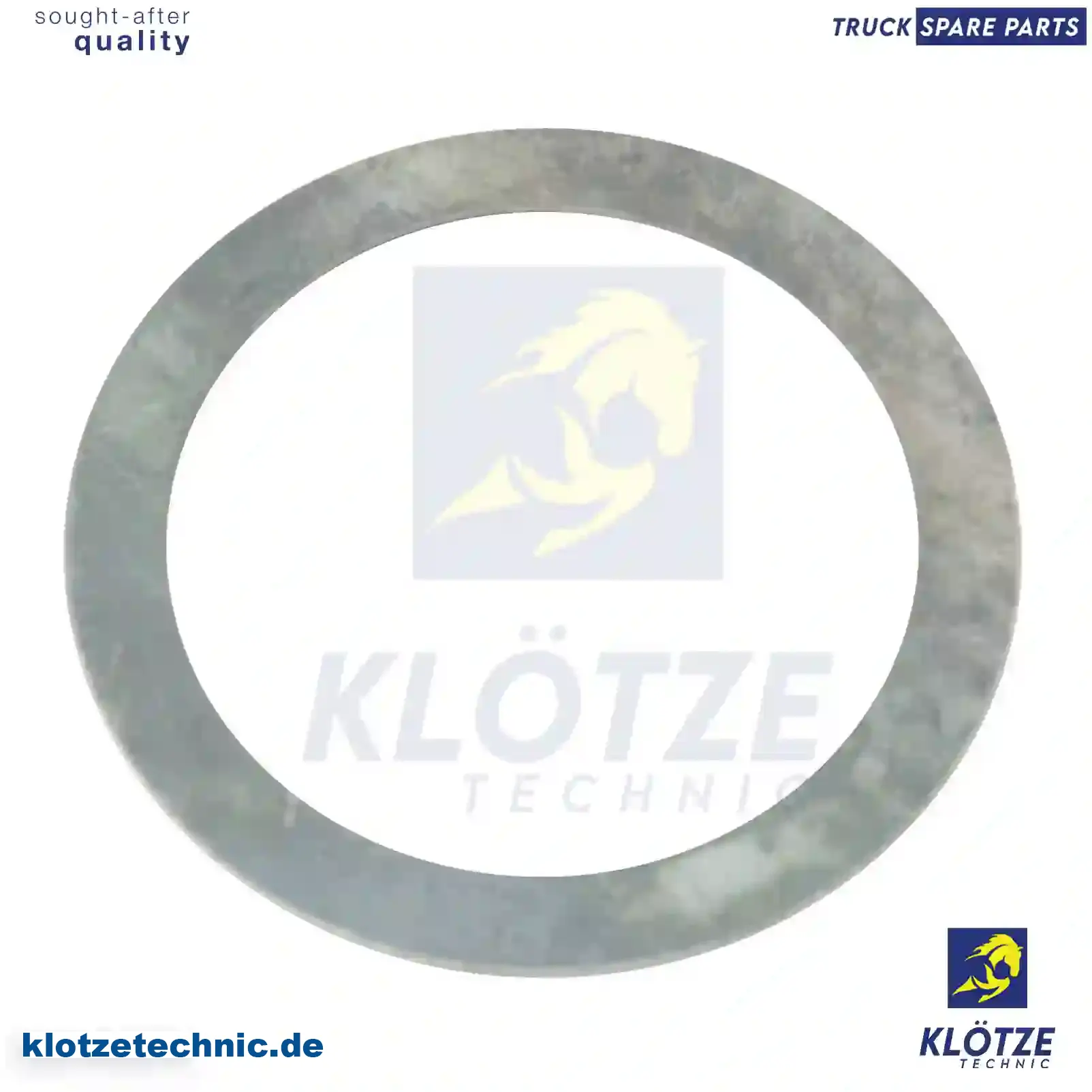 Shim 51907010104, 4030530152, ZG02098-0008, 51907010104, 4030530152, ZG02098-0008 || Klötze Technic Automotive Air Brake Systems
