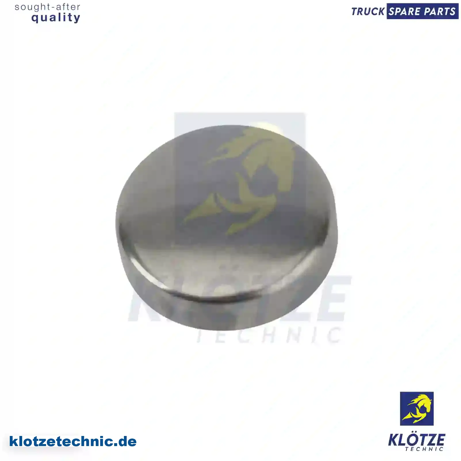 Expansion Plug 51916060037, 0009974320, 3269971020, 2V5103113, 51916060037, 0009974320, 3269971020, 2V5103113 || Klötze Technic Automotive Air Brake Systems