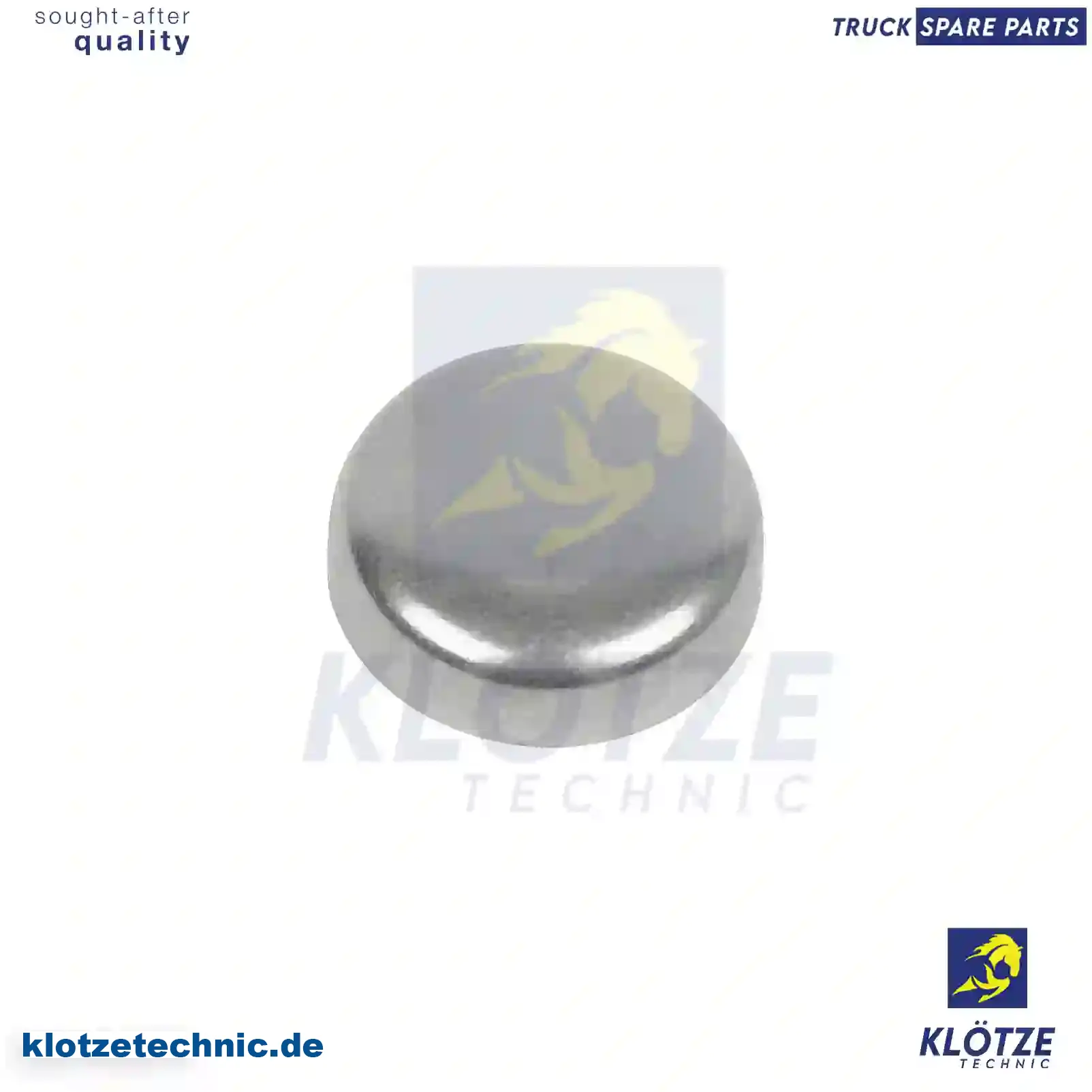Expansion Plug 51916060041, 4039, 51916060041, 4039 || Klötze Technic Automotive Air Brake Systems