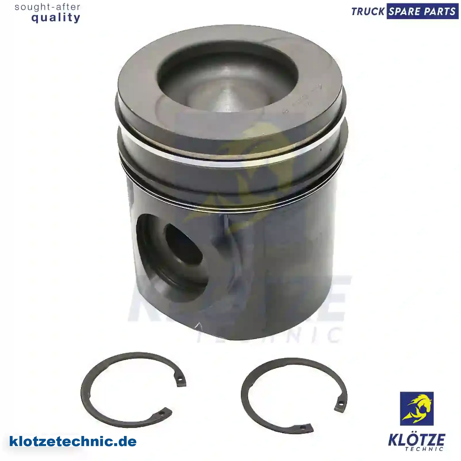 Piston, Complete With Rings 1383880, 1393166, 1393168, 1383880, 1393166, 1393168 || Klötze Technic Automotive Air Brake Systems