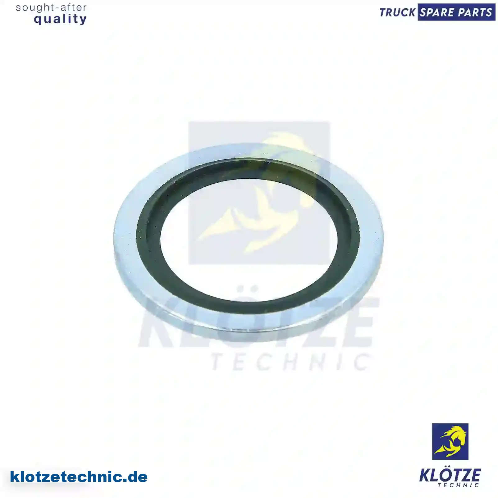 Seal Ring 06566310112, 51552080000, 64965010052, 1374840, 07W115427E, 06566310112, 51552080000, 64965010052, 1374840, 07W115427E || Klötze Technic Automotive Air Brake Systems