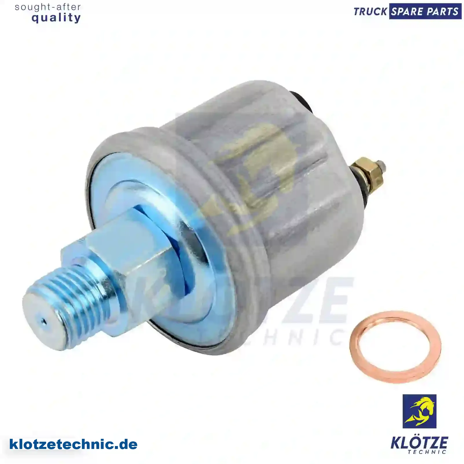 Oil Pressure Sensor 0015424917, 0045428917, 3455427317, 6845427317, ZG00796-0008, 0015424917, 0045428917, 3455427317, 6845427317, ZG00796-0008 || Klötze Technic Automotive Air Brake Systems