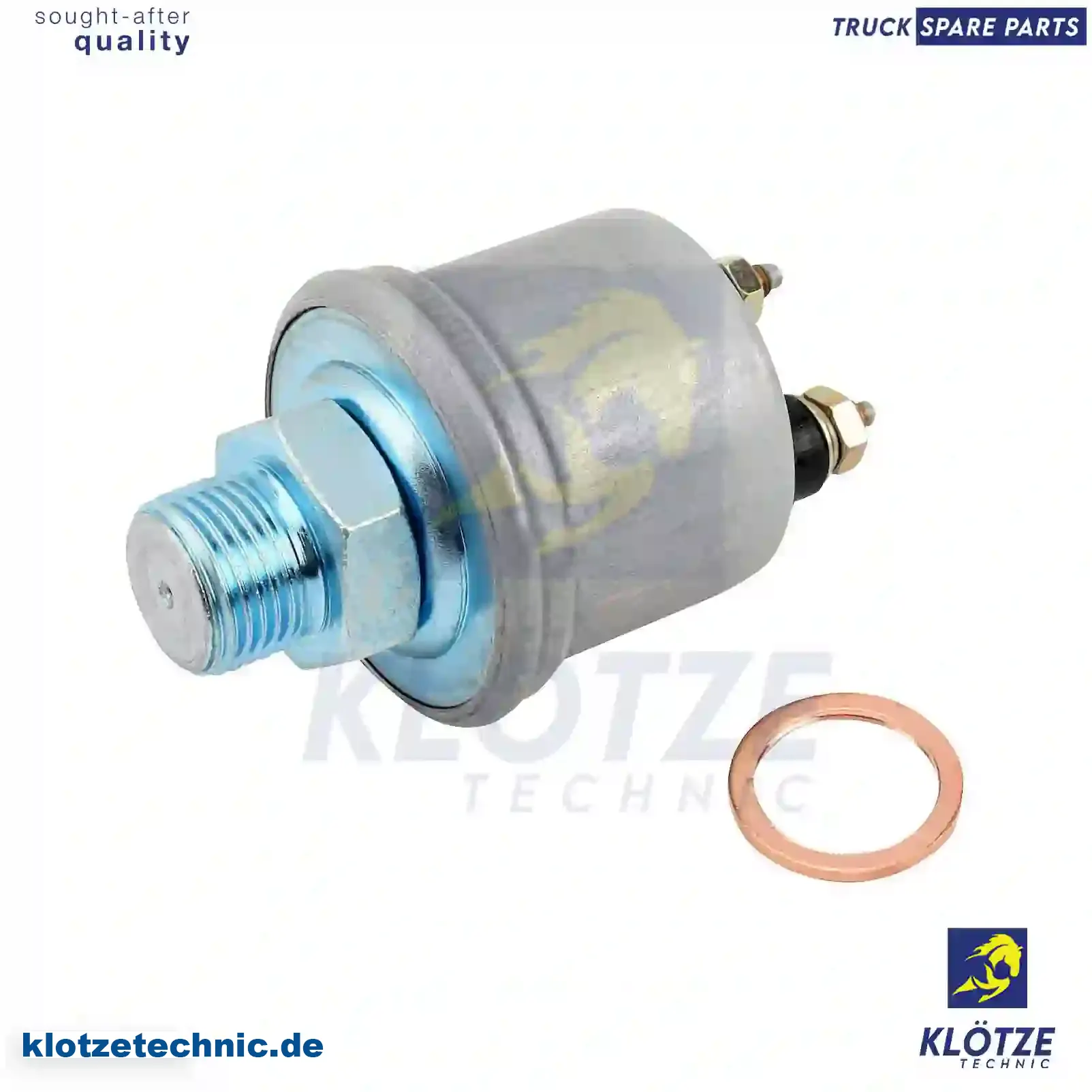 Oil Pressure Sensor 51274210088, 0025421717, 0075421717, ZG00797-0008, 51274210088, 0025421717, 0075421717, ZG00797-0008 || Klötze Technic Automotive Air Brake Systems