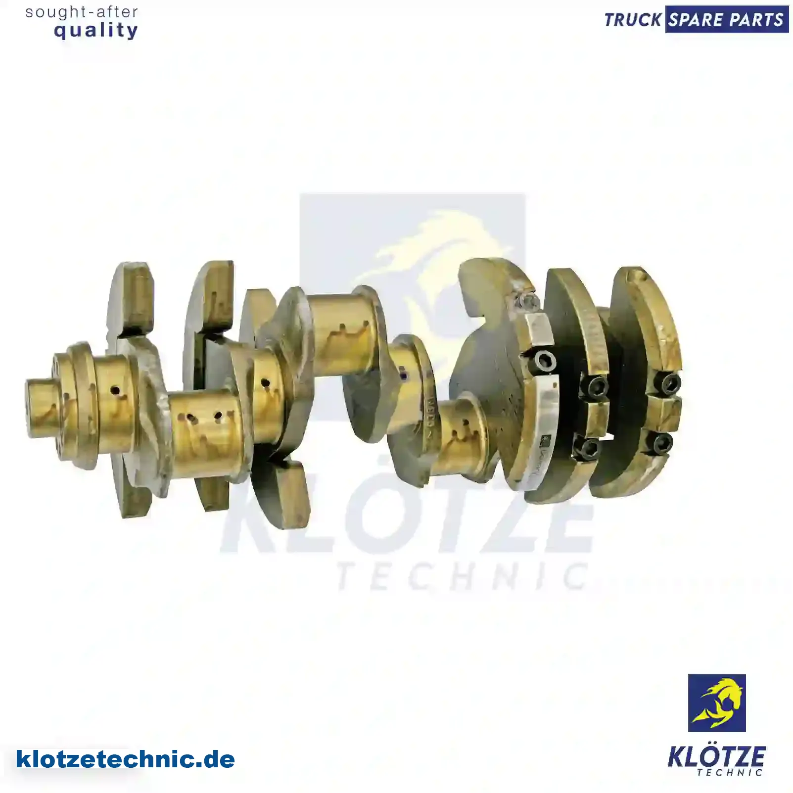 Crankshaft, Without Bearings 4020302501, 4220300601, 4220301301, 4220301401, 4220302001, 4220302401, 4220303701, 4220303801, 4220304401, 422030440180, 4020302501, 4220300601, 4220301301, 4220301401, 4220302001, 4220302401, 4220303701, 4220303801, 4220304401, 422030440180 || Klötze Technic Automotive Air Brake Systems
