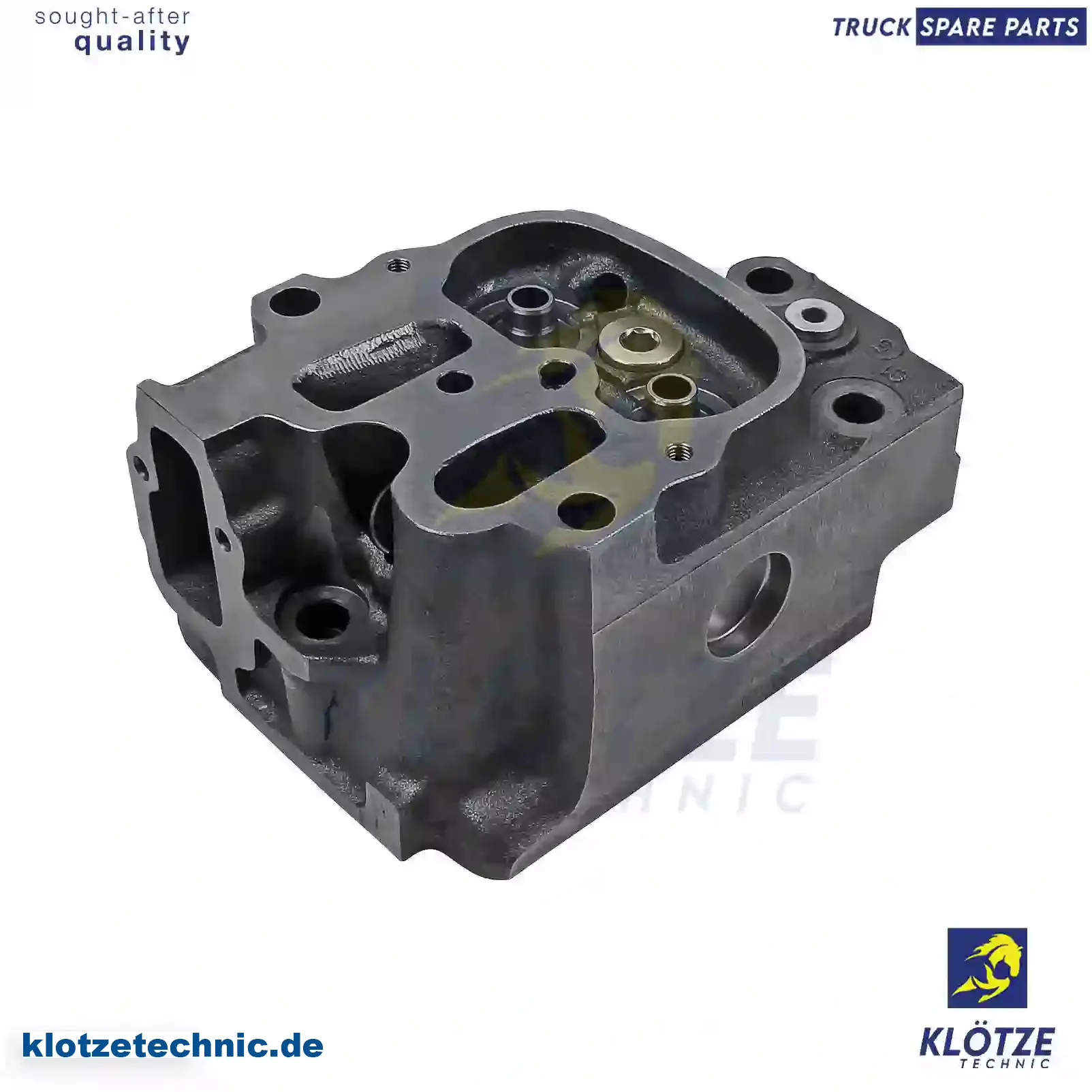Cylinder Head, Without Valves 4020100320, 402010032080, 4030104020, 4030108920, 4270100020, 4270101020, 427010102080, 4290100220, 4420100720, 4020100320, 402010032080, 4030104020, 4030108920, 4270100020, 4270101020, 427010102080, 4290100220, 4420100720 || Klötze Technic Automotive Air Brake Systems
