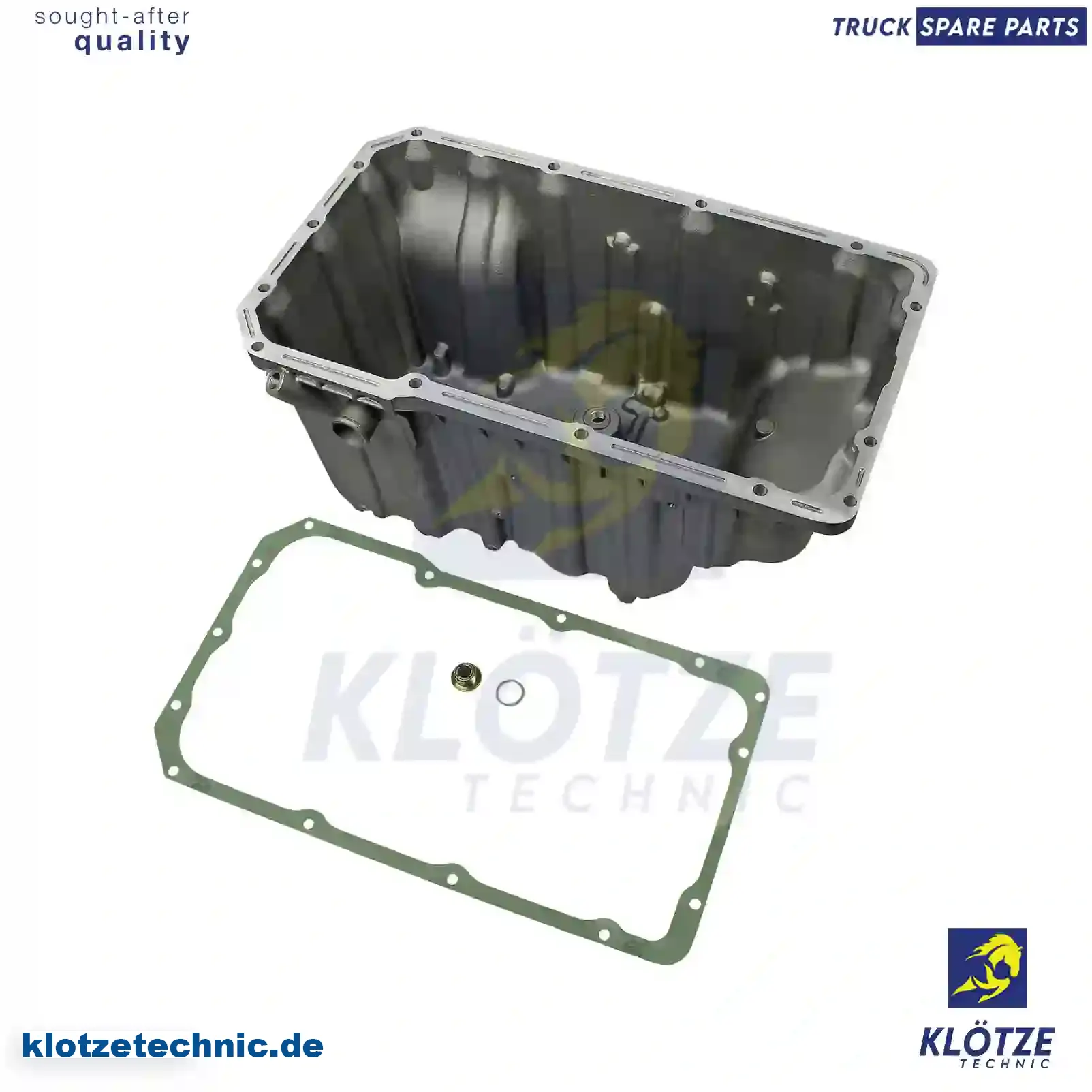 Oil Sump, Aluminium, With Gasket 5410100313, 54101, 5410100313, 54101 || Klötze Technic Automotive Air Brake Systems
