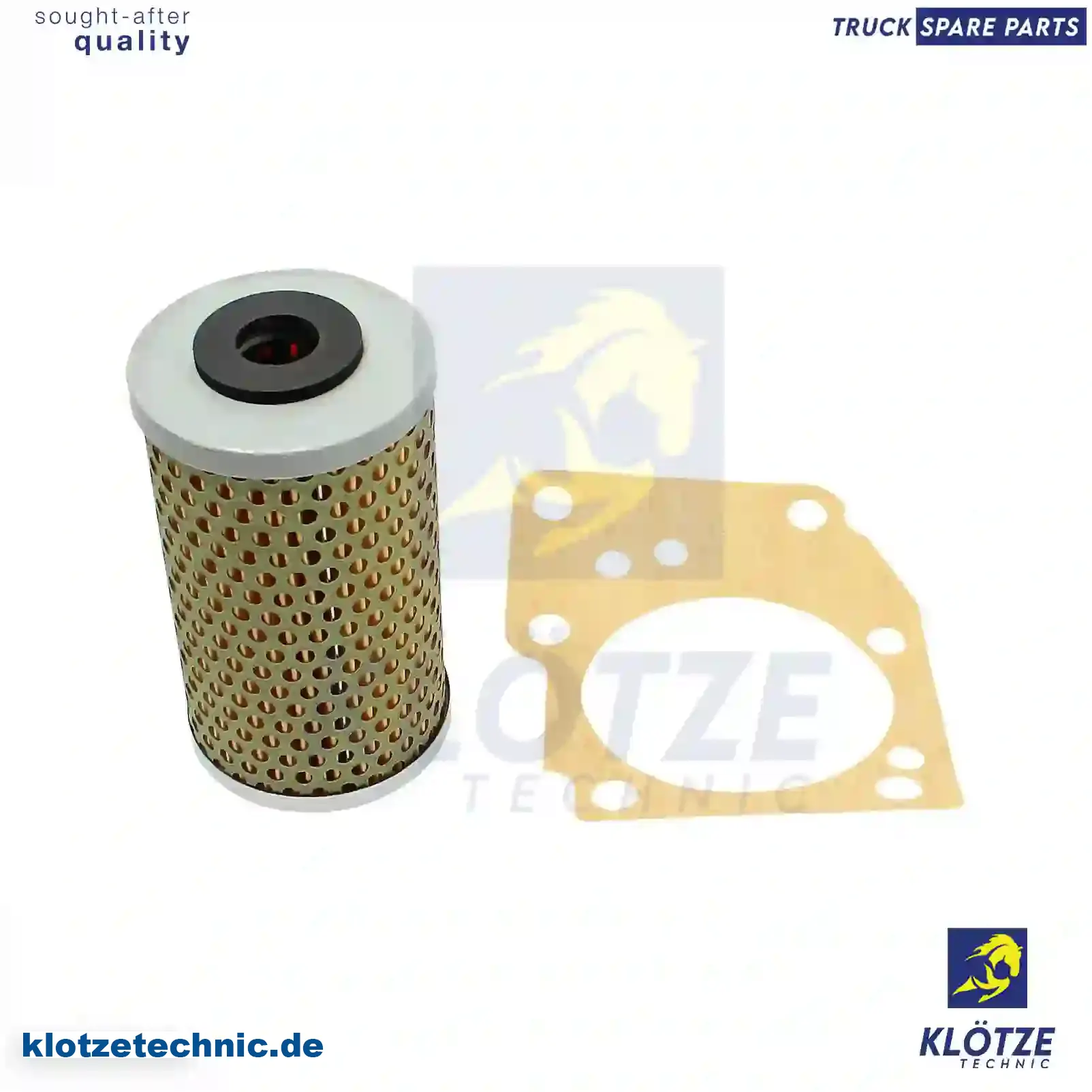 Oil Filter Insert, Bearbox 2690321, 2690321 || Klötze Technic Automotive Air Brake Systems