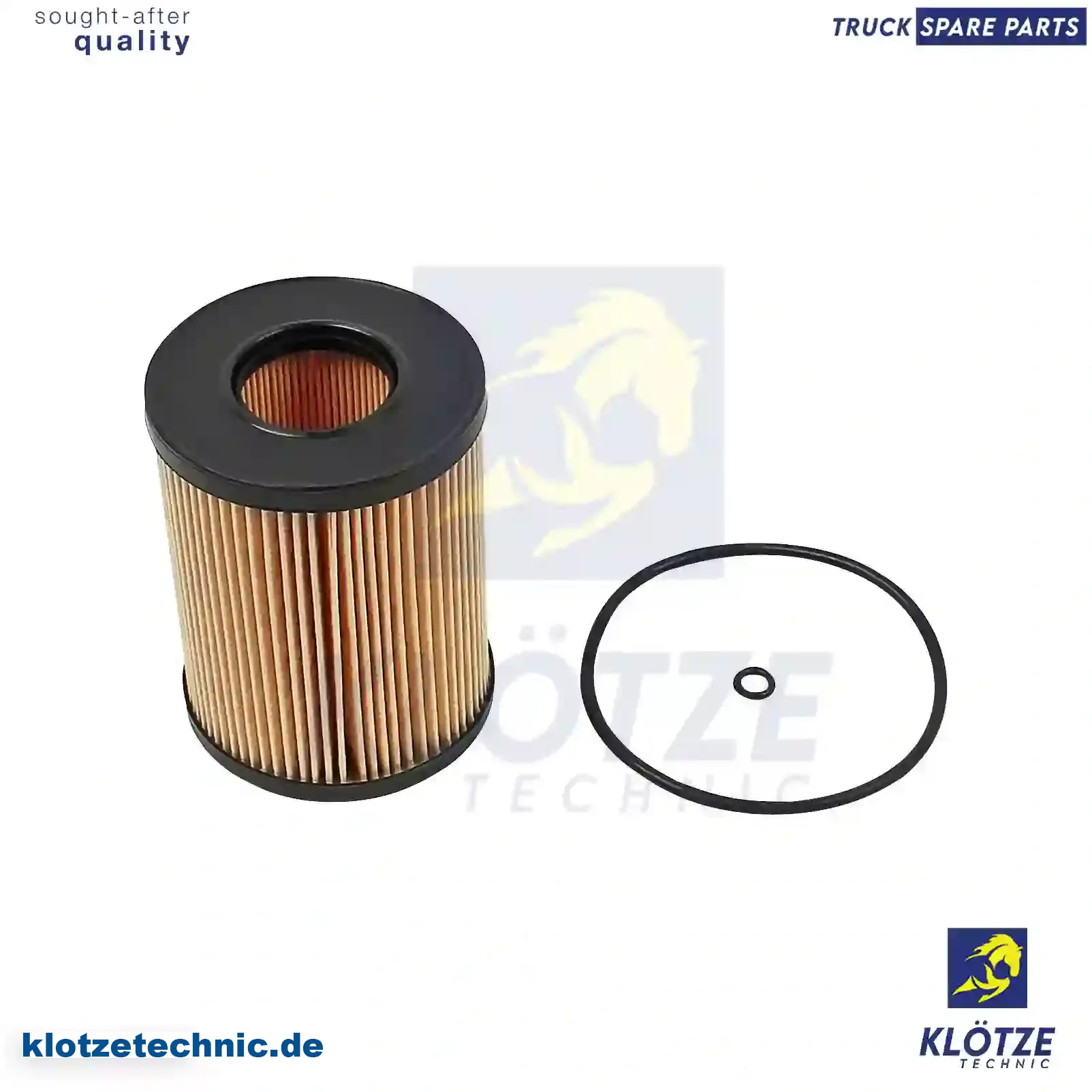 Oil Filter Insert 5175571AA, 71775177, K05175571AA, 5175571AA, 71775177, 6421800009, 6421840025, ZG01742-0008, 5175571AA, 71775177, K05175571AA, 5175571AA, 71775177, 6421800009, 6421840025, ZG01742-0008 || Klötze Technic Automotive Air Brake Systems