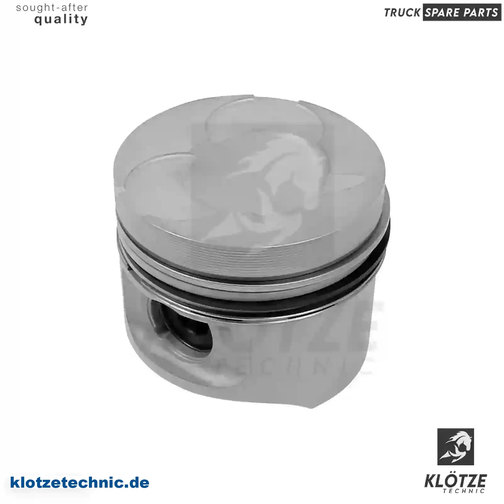 Piston, Complete With Rings 6010301317, 60103, 6010301317, 60103 || Klötze Technic Automotive Air Brake Systems