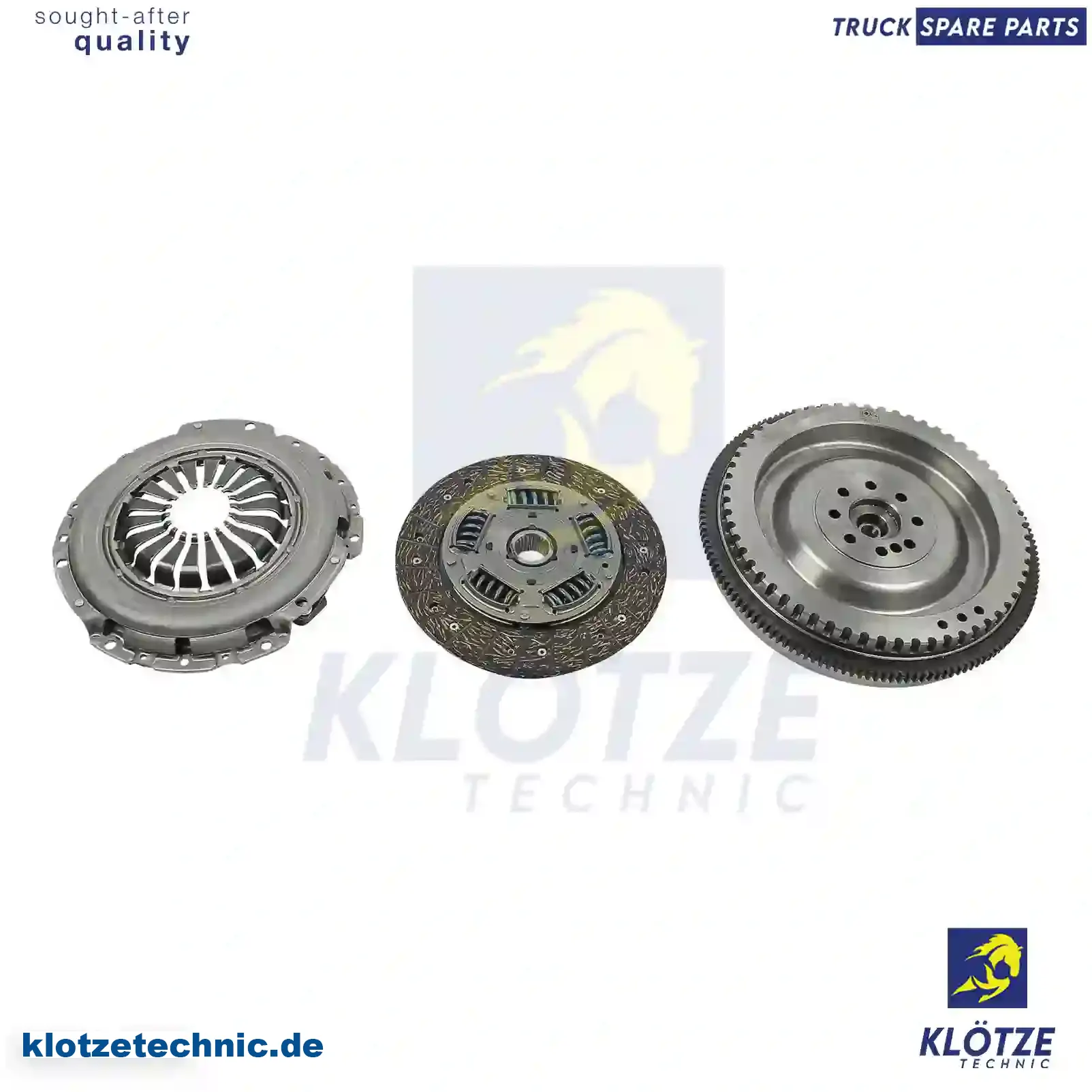 Clutch kit, With Rigid Flywheel 6110302005S, 6110302005S || Klötze Technic Automotive Air Brake Systems