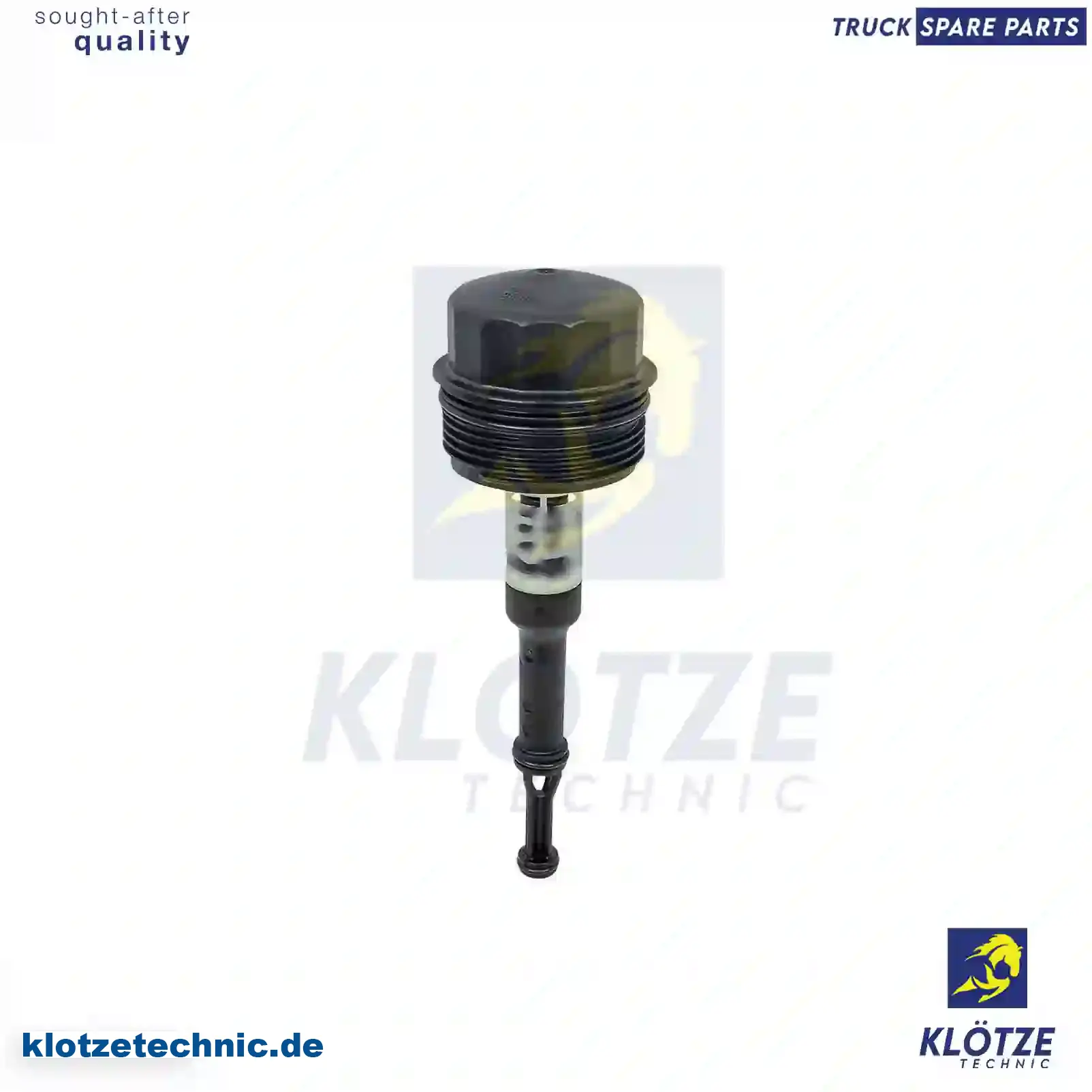 Oil filter Cover 6511800138, 6511800138 || Klötze Technic Automotive Air Brake Systems