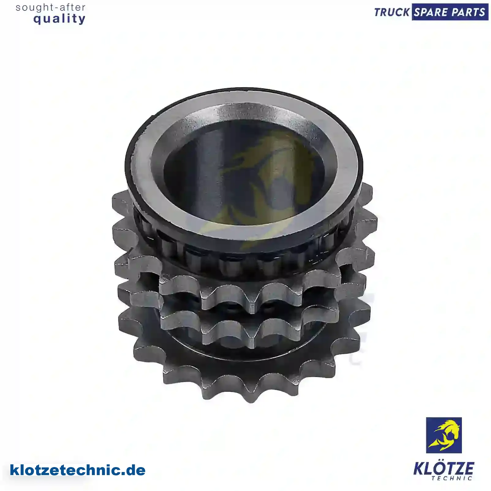 Crankshaft Gear 6110500403, 6110500403 || Klötze Technic Automotive Air Brake Systems