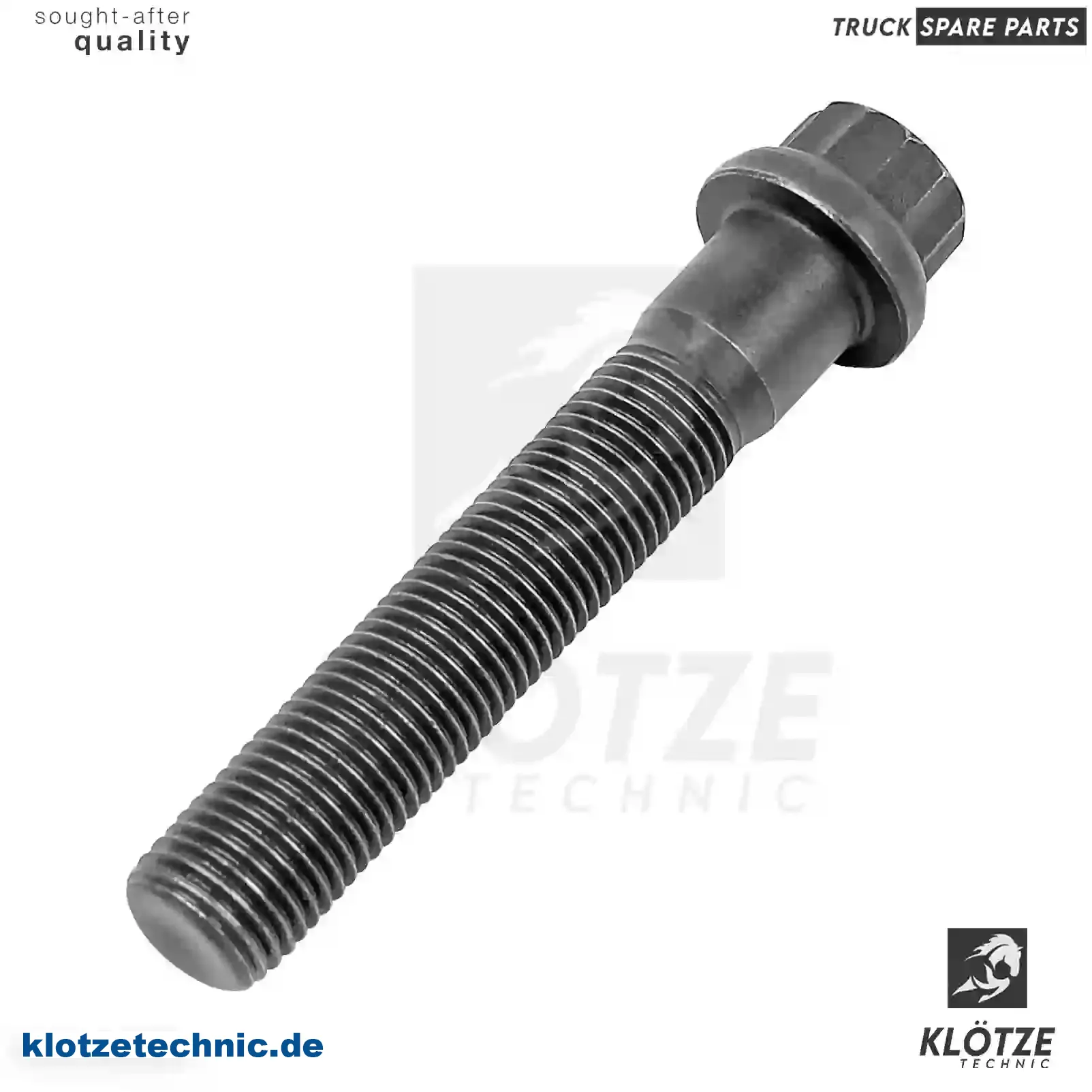 Connecting Rod Screw 1020380071, 1020380271, 1110380071, 1610383071, 1020380071, 1020380271, 1110380071, 1610383071 || Klötze Technic Automotive Air Brake Systems