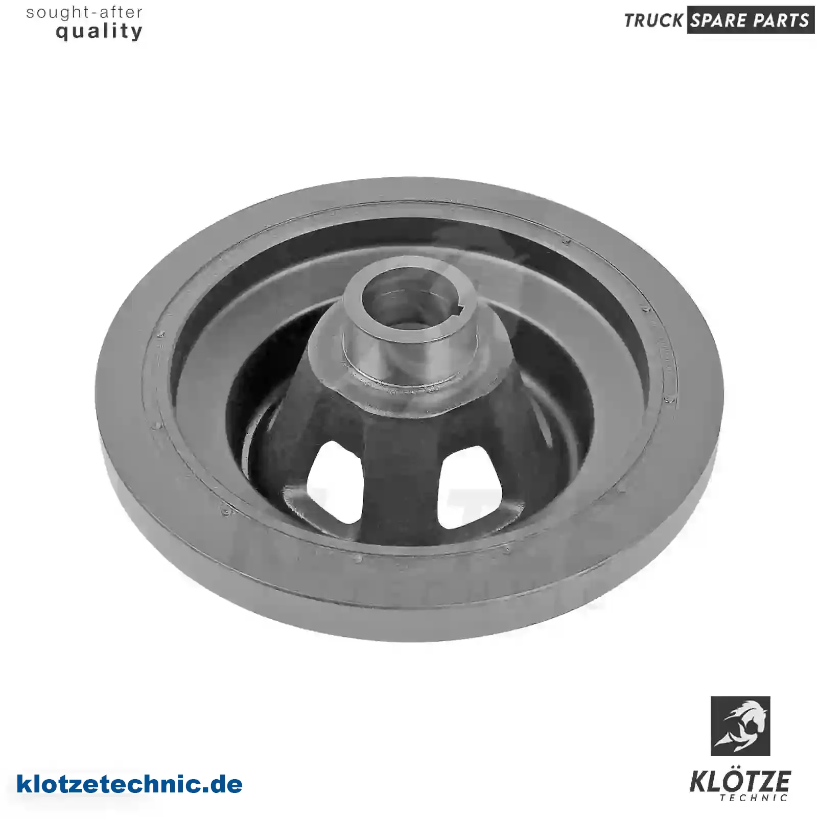 Pulley, Crankshaft 6110301003, 6110301403, ,, 6110301003, 6110301403, , || Klötze Technic Automotive Air Brake Systems