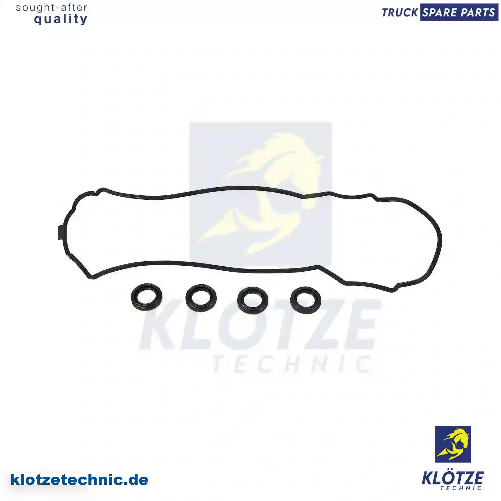 Gasket Kit, Cylinder Head Cover 1110100430, 00A103483S1, ZG01335-0008, 1110100430, 00A103483S1, ZG01335-0008 || Klötze Technic Automotive Air Brake Systems