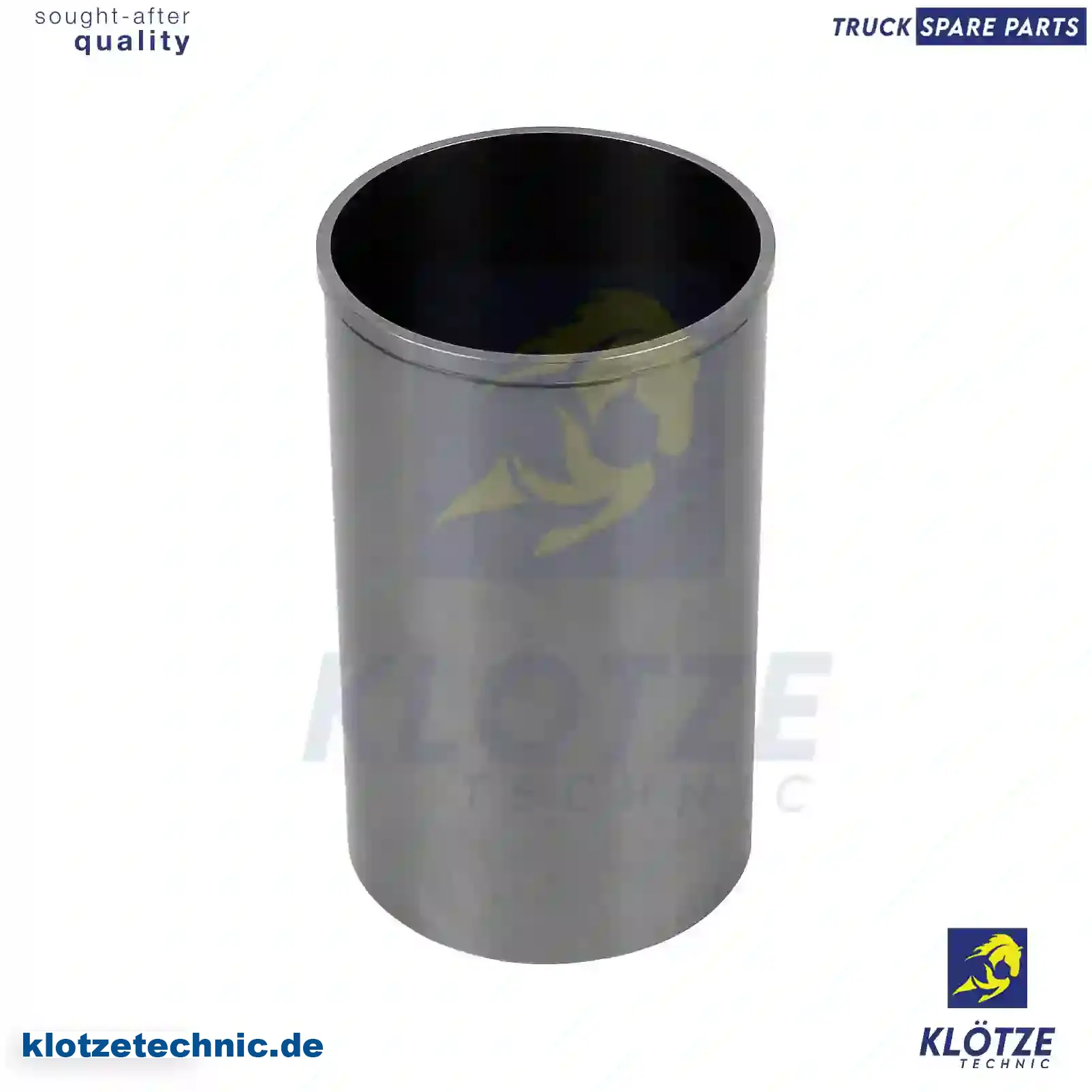 Cylinder Liner, Without Seal Rings 6010110210, 6010110310, 6020110310, 6010110210, 6010110310, 6020110310 || Klötze Technic Automotive Air Brake Systems