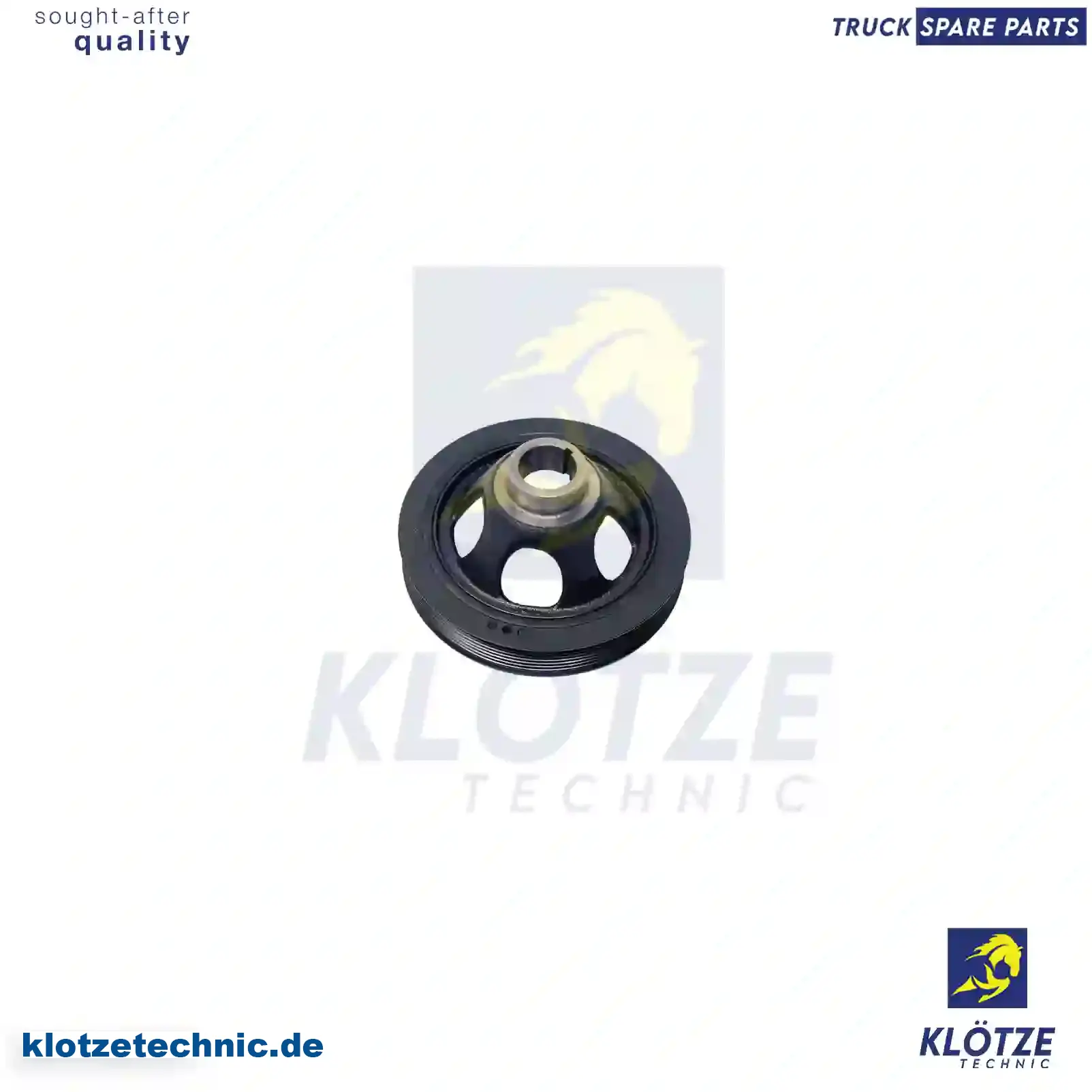 Pulley, Crankshaft 2710300003, ,, 2710300003, , || Klötze Technic Automotive Air Brake Systems