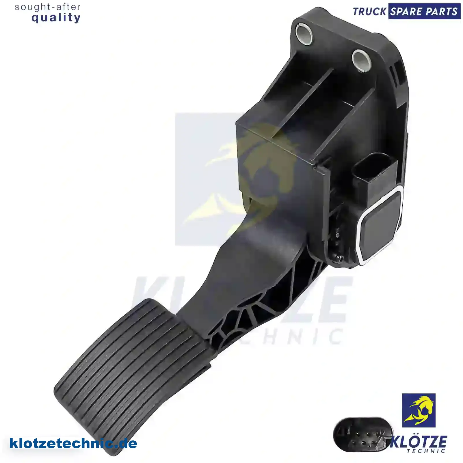 Accelerator Pedal, With Sensor 9403000004, 9603000004, ZG60015-0008, 9403000004, 9603000004, ZG60015-0008 || Klötze Technic Automotive Air Brake Systems