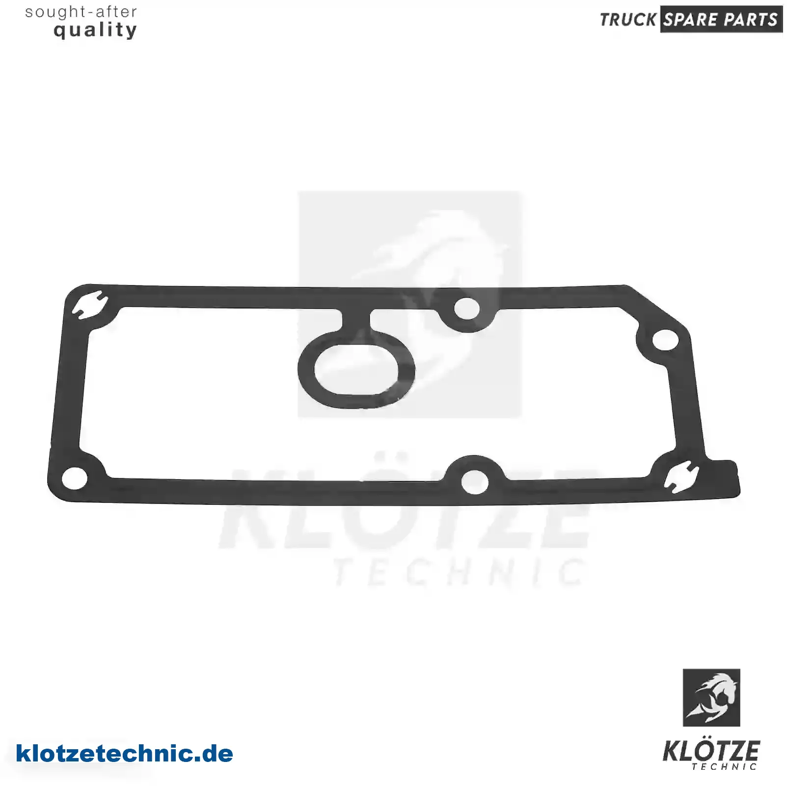 Gasket, Oil Cleaner 1774600, 1885869, ZG01233-0008, 1774600, 1885869, ZG01233-0008 || Klötze Technic Automotive Air Brake Systems