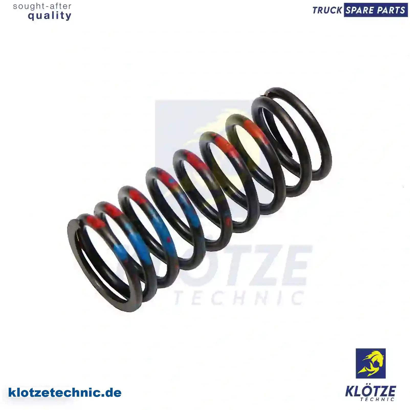 Valve Spring, Inner 4030531022, 4030531120, 4030581022, ZG40321-0008, 4030531022, 4030531120, 4030581022, ZG40321-0008 || Klötze Technic Automotive Air Brake Systems