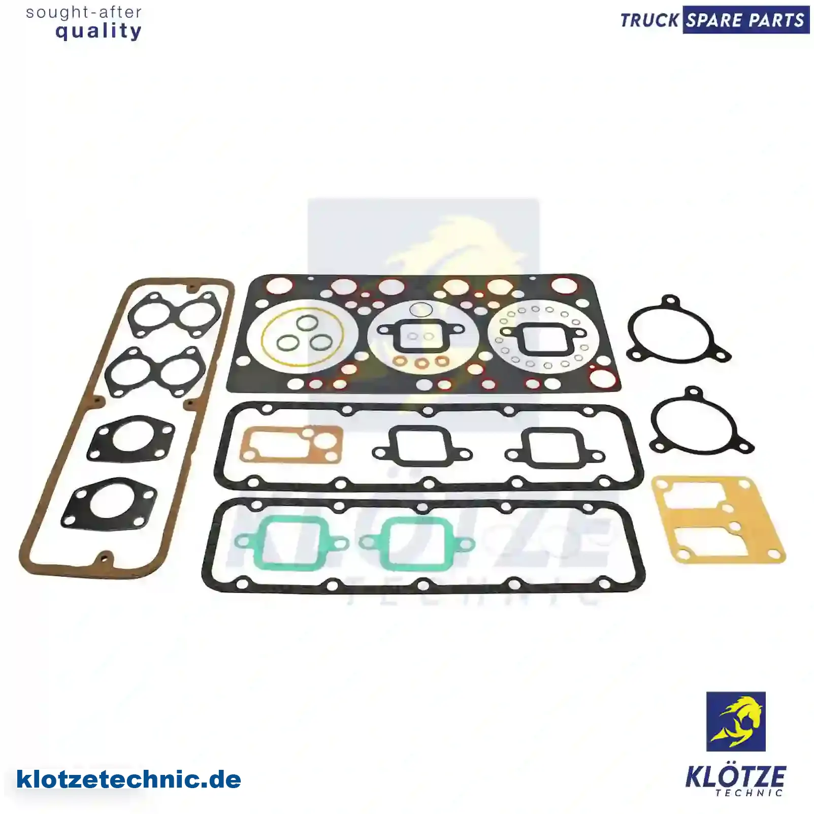 Cylinder Head Gasket Kit 1952317, 551500, 551512, ZG01038-0008, 1952317, 551500, 551512, ZG01038-0008 || Klötze Technic Automotive Air Brake Systems