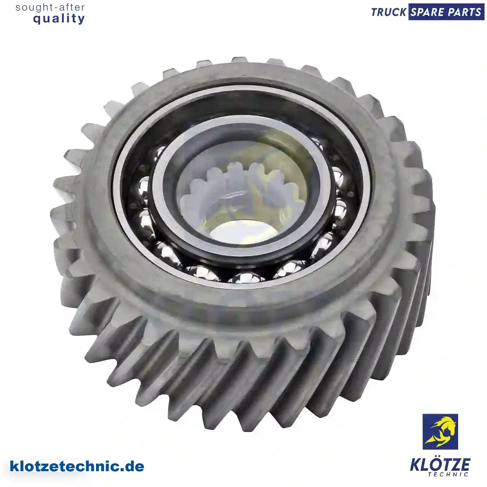 Gear, Complete With Bearing 478959, 478959 || Klötze Technic Automotive Air Brake Systems