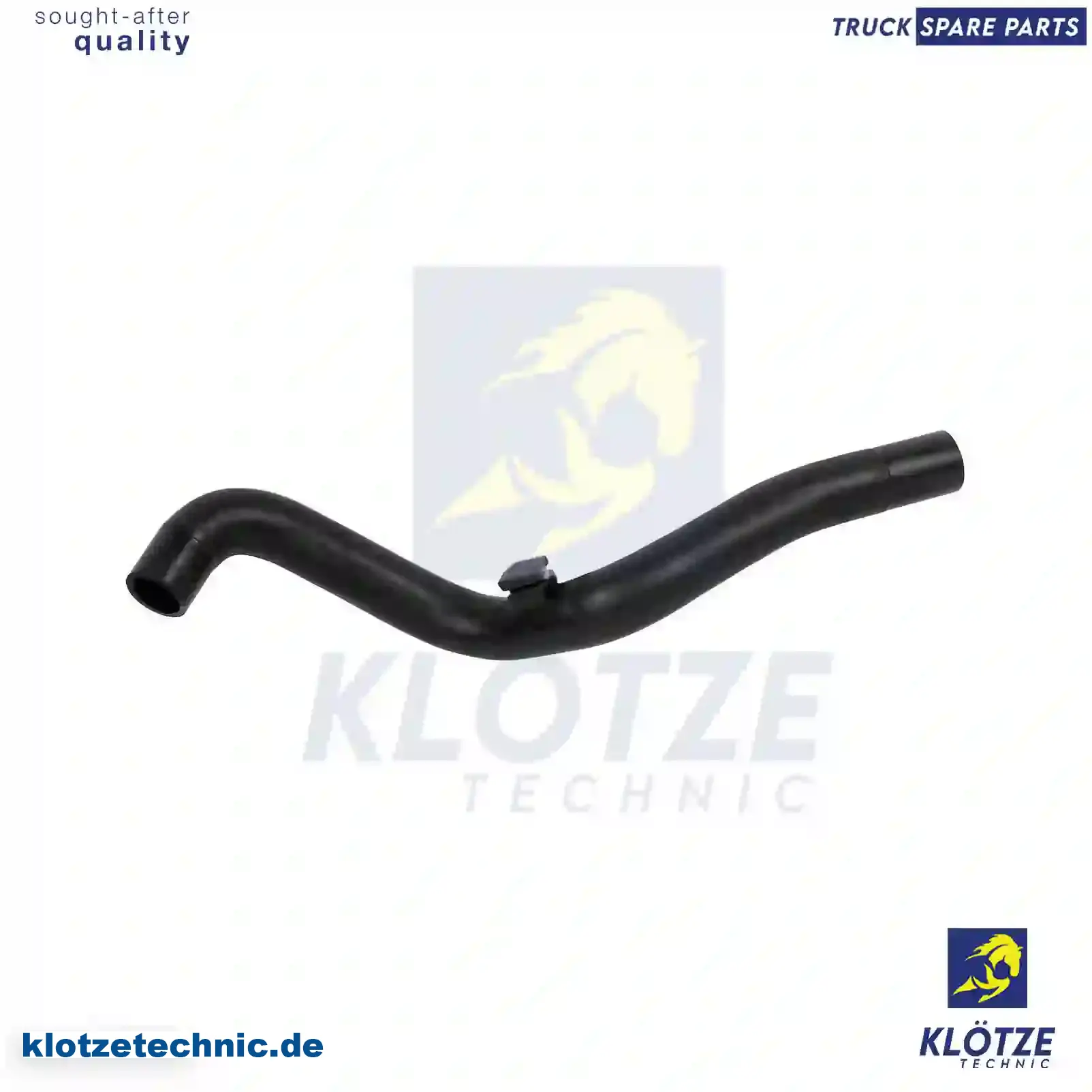Hose, Oil Filler Connector 9425280582, 9425281282, ZG01376-0008, 9425280582, 9425281282, ZG01376-0008 || Klötze Technic Automotive Air Brake Systems