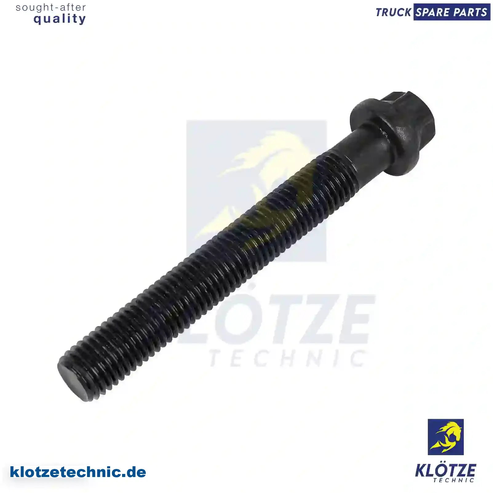 Cylinder head screw, 51900200236, 51900200270, 51904900024 || Klötze Technic Automotive Air Brake Systems