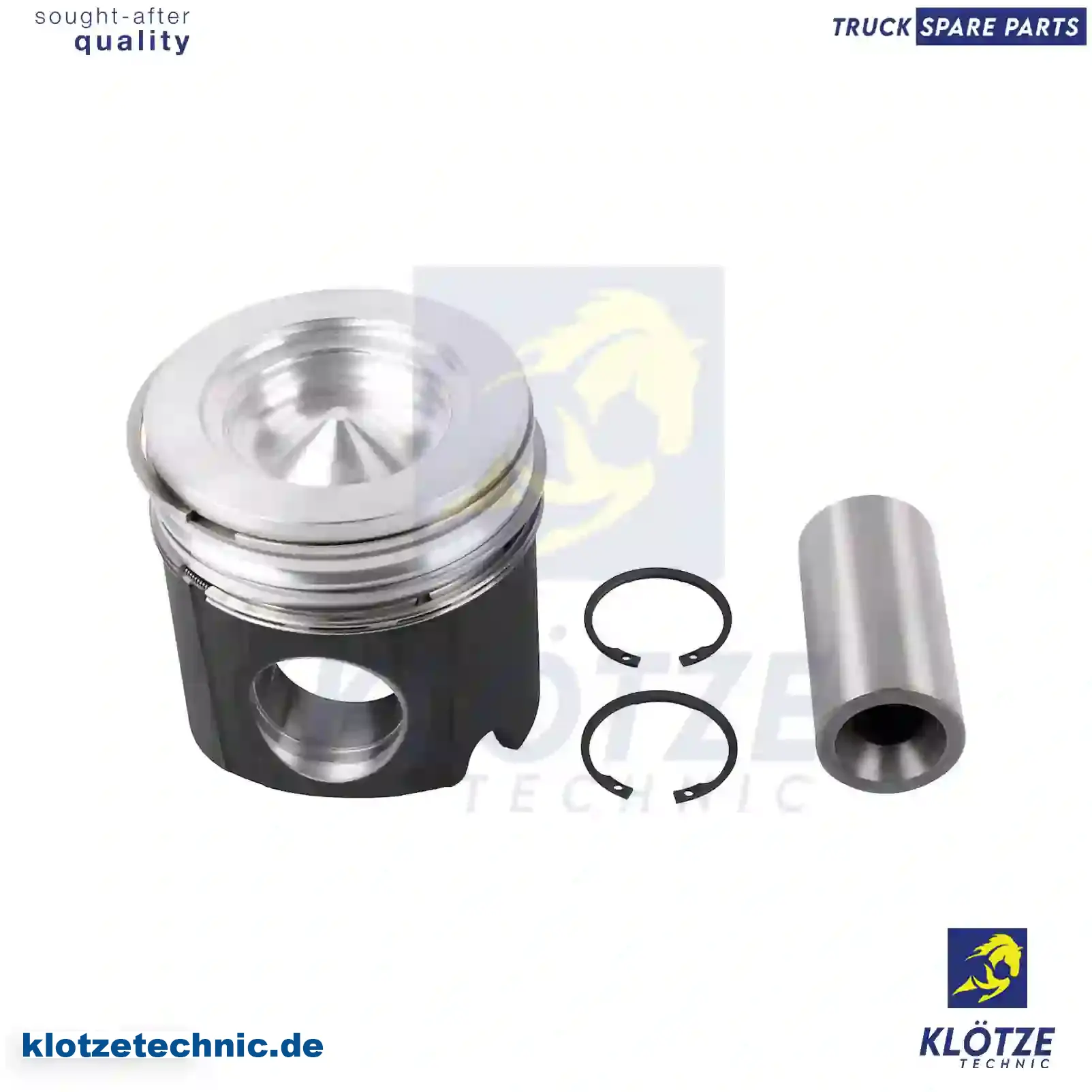 Piston, Complete With Rings 02992257, 02996841, 2992257, 2996841, 02992257, 02996841, 2992257, 2996841 || Klötze Technic Automotive Air Brake Systems