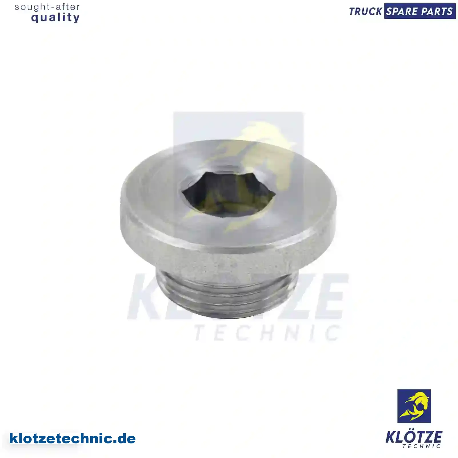Oil Drain Plug 04847102, 04847102, 4847102, 04847102, 04847102, 4847102 || Klötze Technic Automotive Air Brake Systems