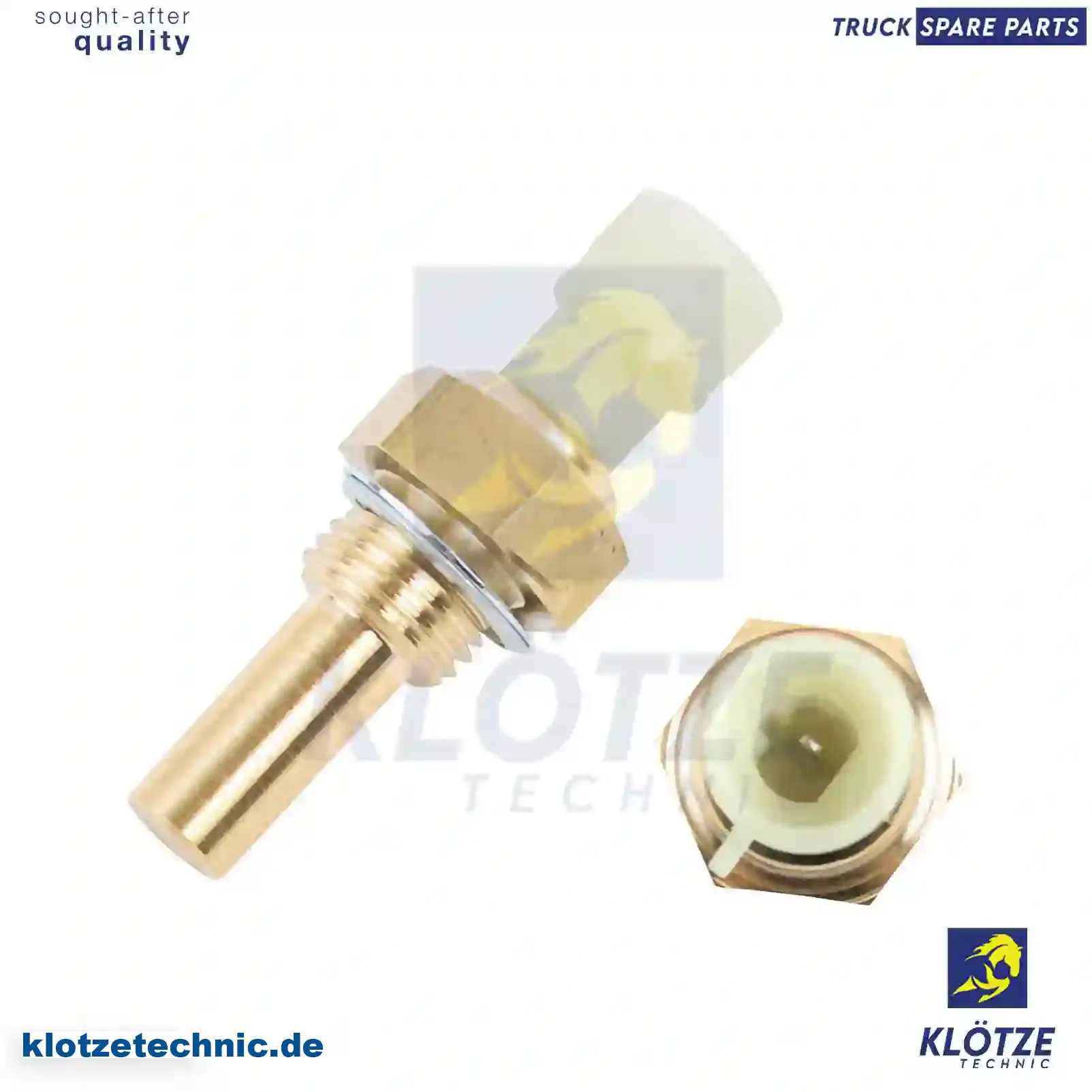 Temperature Sensor 04857250, 4857250, 500310148, ZG21137-0008, 04857250, 4857250, 500310148, ZG21137-0008 || Klötze Technic Automotive Air Brake Systems