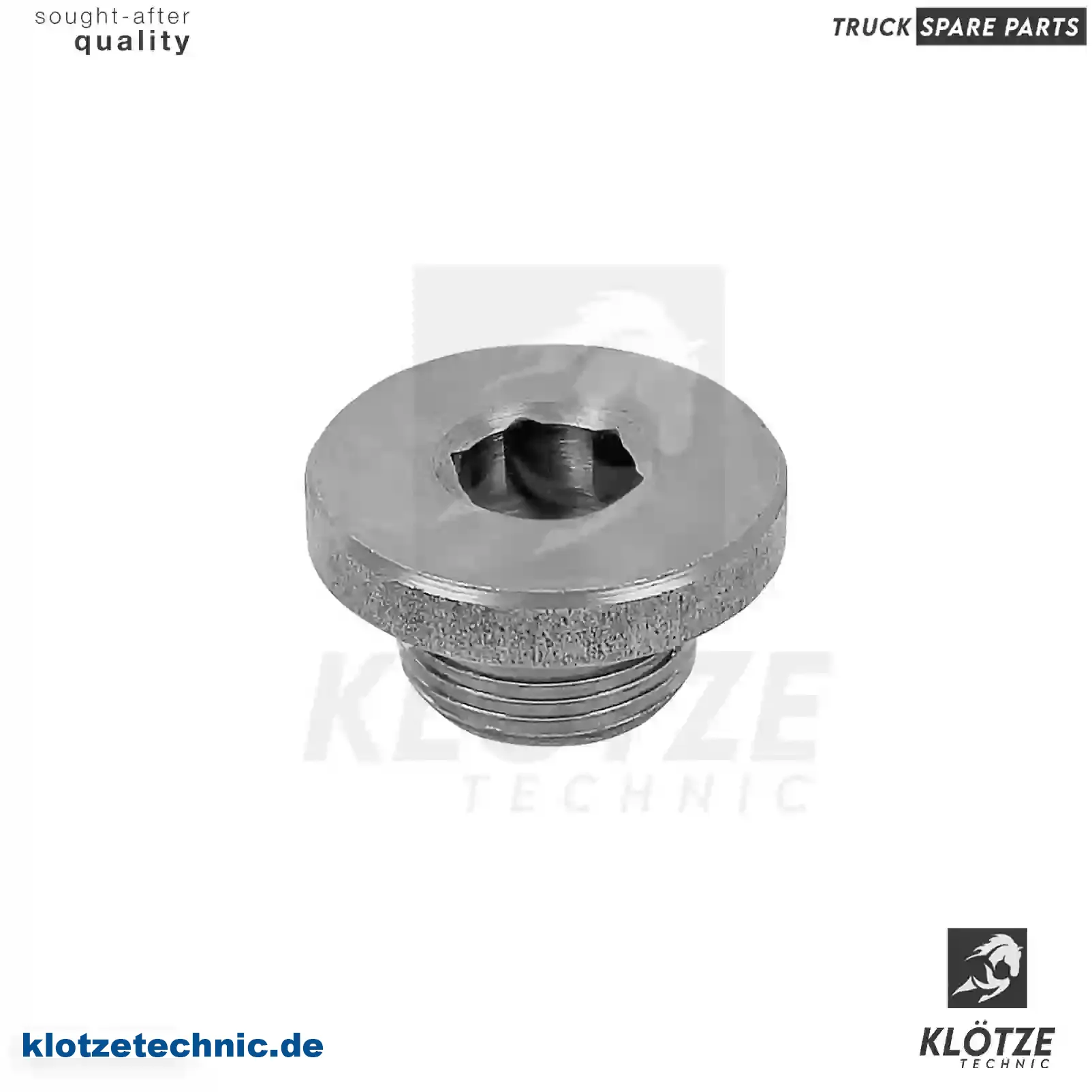 Oil Drain Plug 4894139, 4894139, 4894139, 4894139 || Klötze Technic Automotive Air Brake Systems