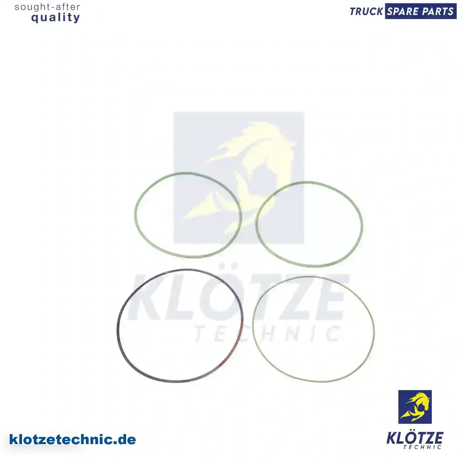Seal Ring Kit, Green 0159979148S1, 0159979148S1 || Klötze Technic Automotive Air Brake Systems